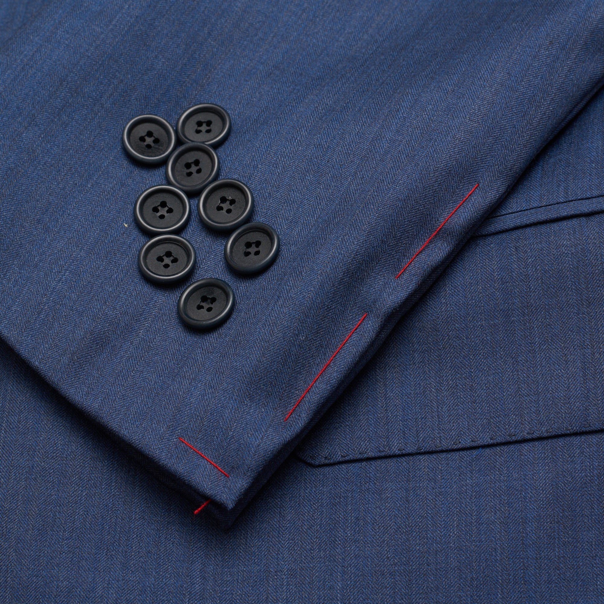 ISAIA Napoli Handmade Blue Wool Blend Jacket Sport Coat EU 44 NEW US 34 ISAIA