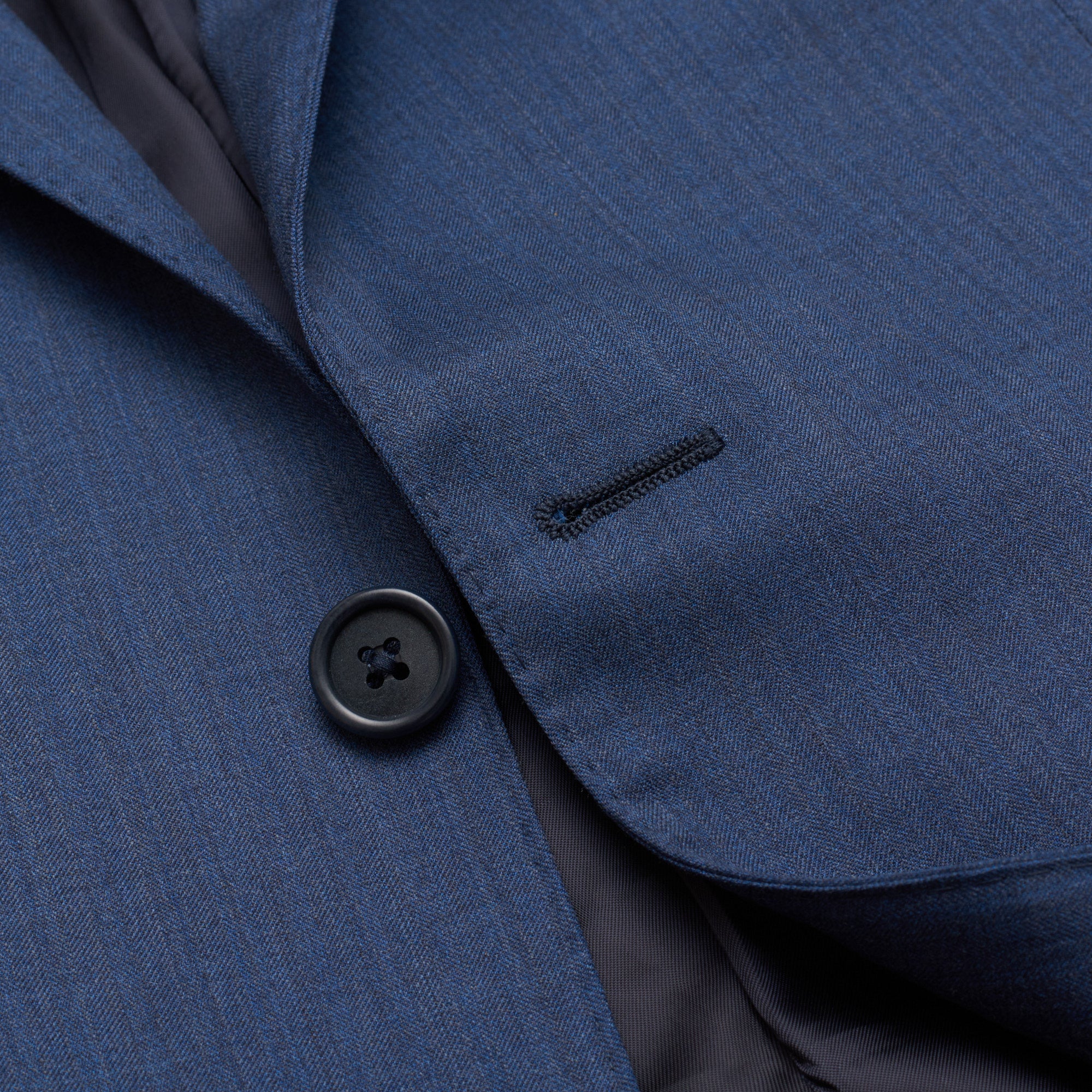 ISAIA Napoli Handmade Blue Wool Blend Jacket Sport Coat EU 44 NEW US 34 ISAIA