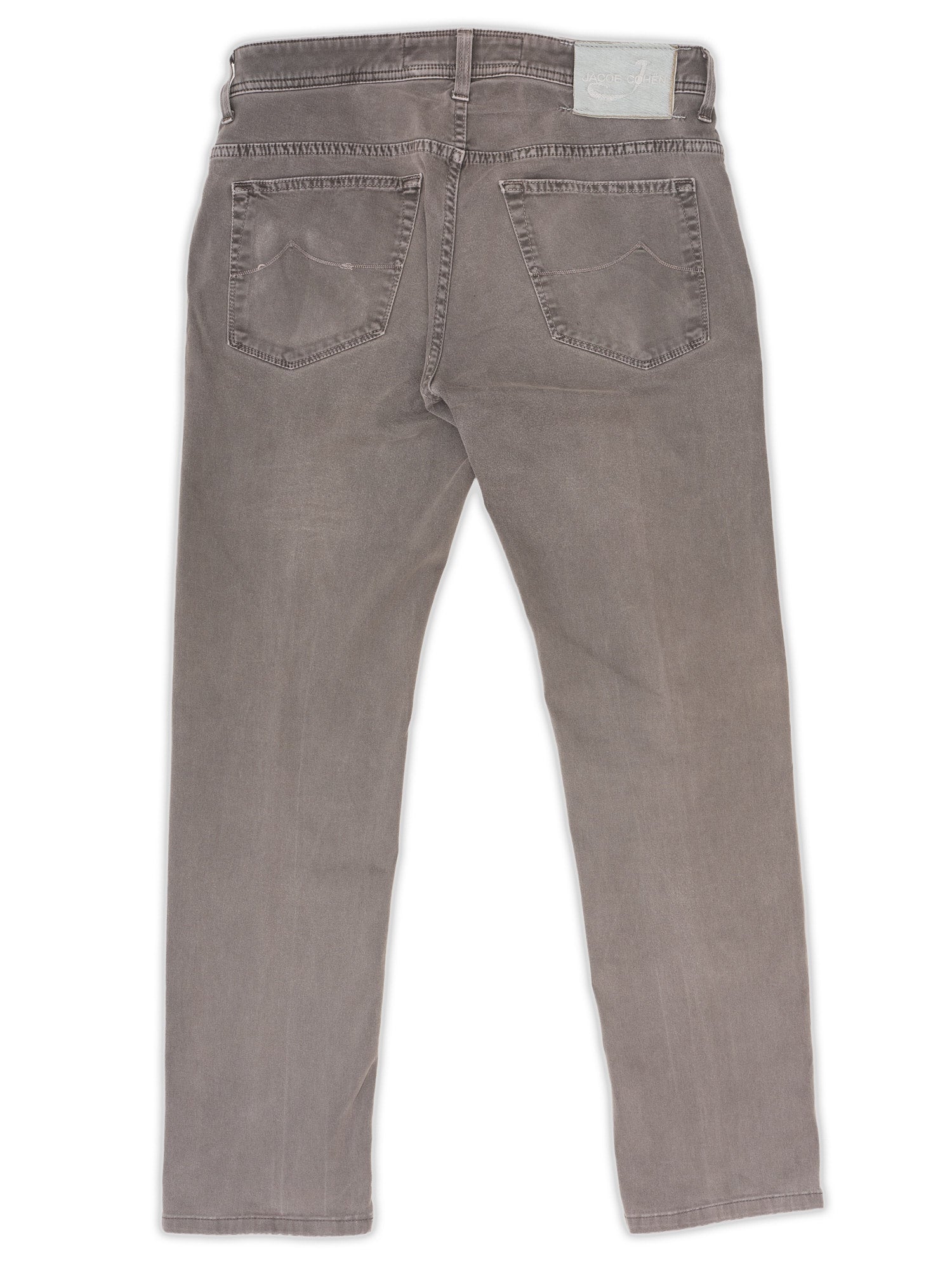 JACOB COHEN 613 Gray Cotton Chino Pants US 32