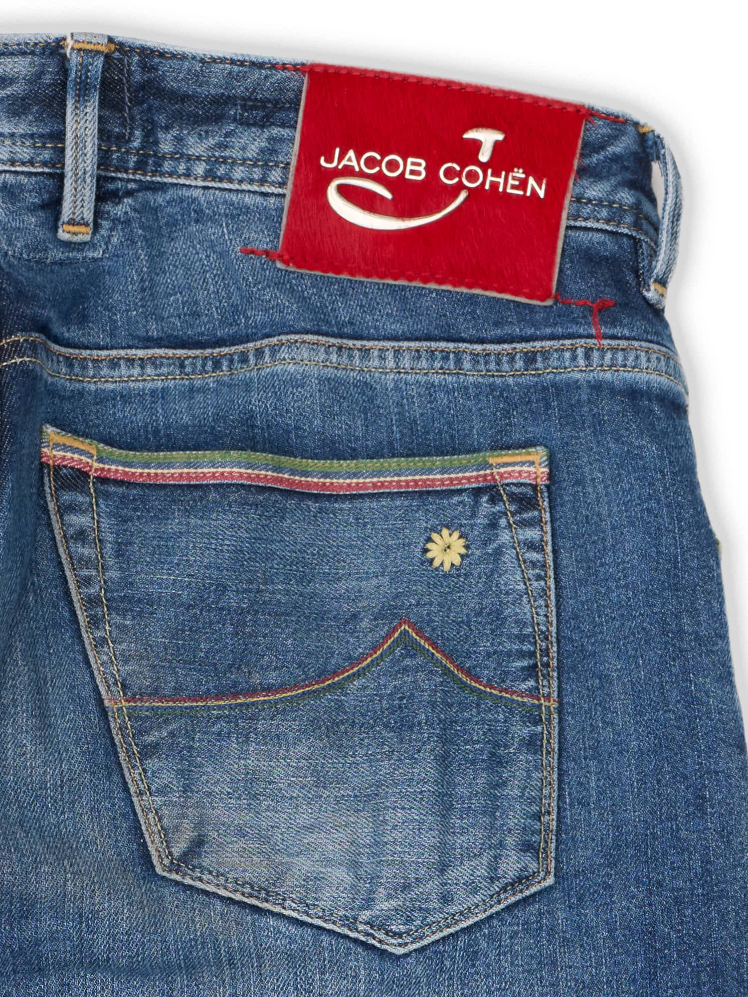 JACOB COHEN 613 Limited Edition 071 of 304 Blue Luxury Denim Jeans US 32