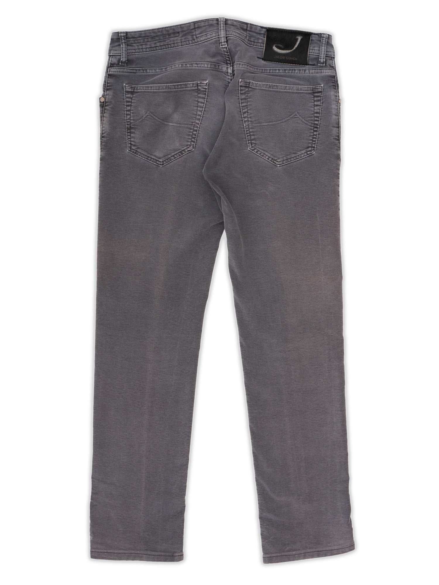 JACOB COHEN 622 Gray Cotton Stretch Tailored Slim Fit Jeans US 32