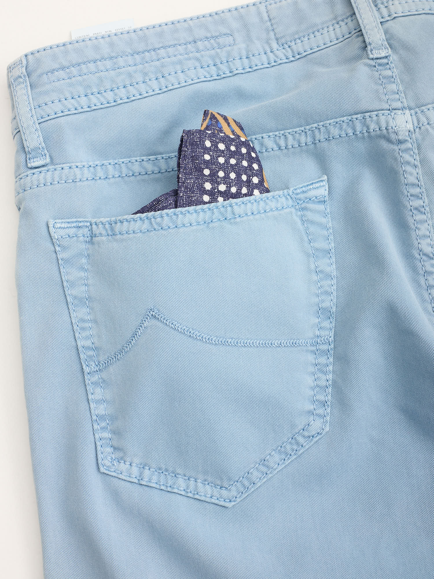 JACOB COHEN 688 Cotton-Lyocell Light Blue Luxury Denim Jeans US 31