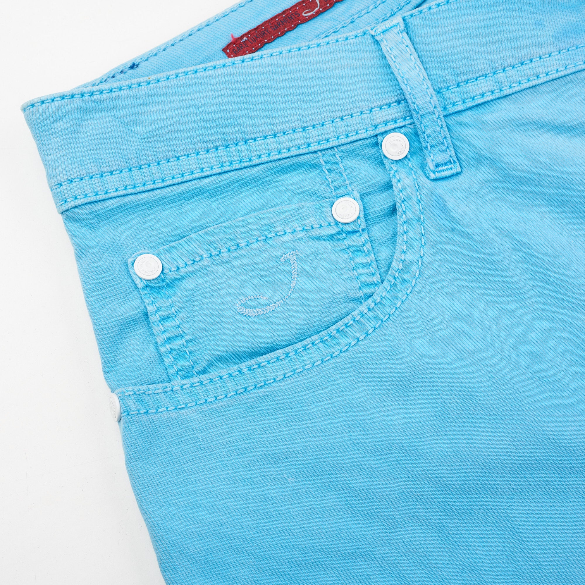 JACOB COHEN J688 Comfort Vintage Light Blue Cotton Stretch Slim Fit Jeans Pants US 33 JACOB COHEN