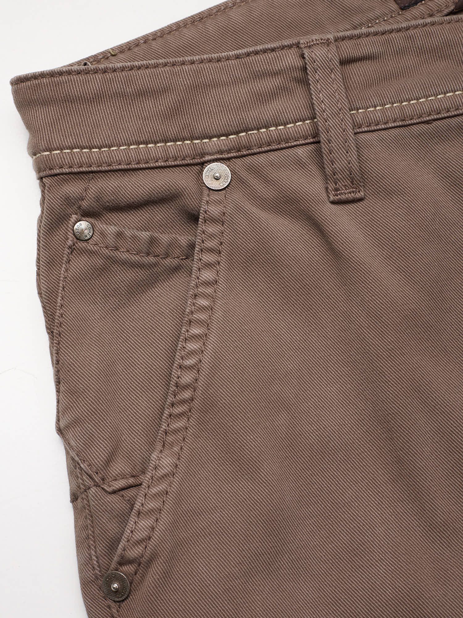 JACOB COHEN Luxury Denim Type 613.C Brown Cotton Twill Stretch Jeans US 32