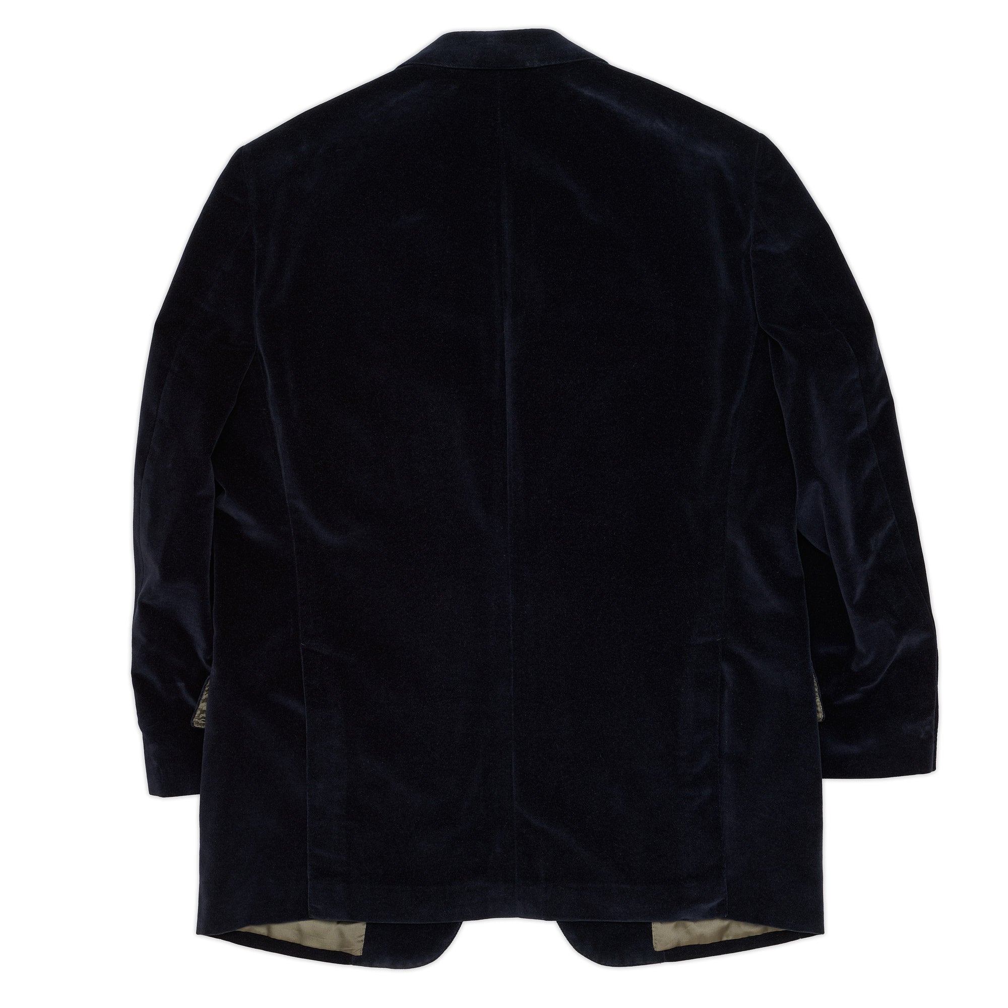 JAY KOS New York Navy Blue Cotton Velvet Jacket US 42 44 JAY KOS