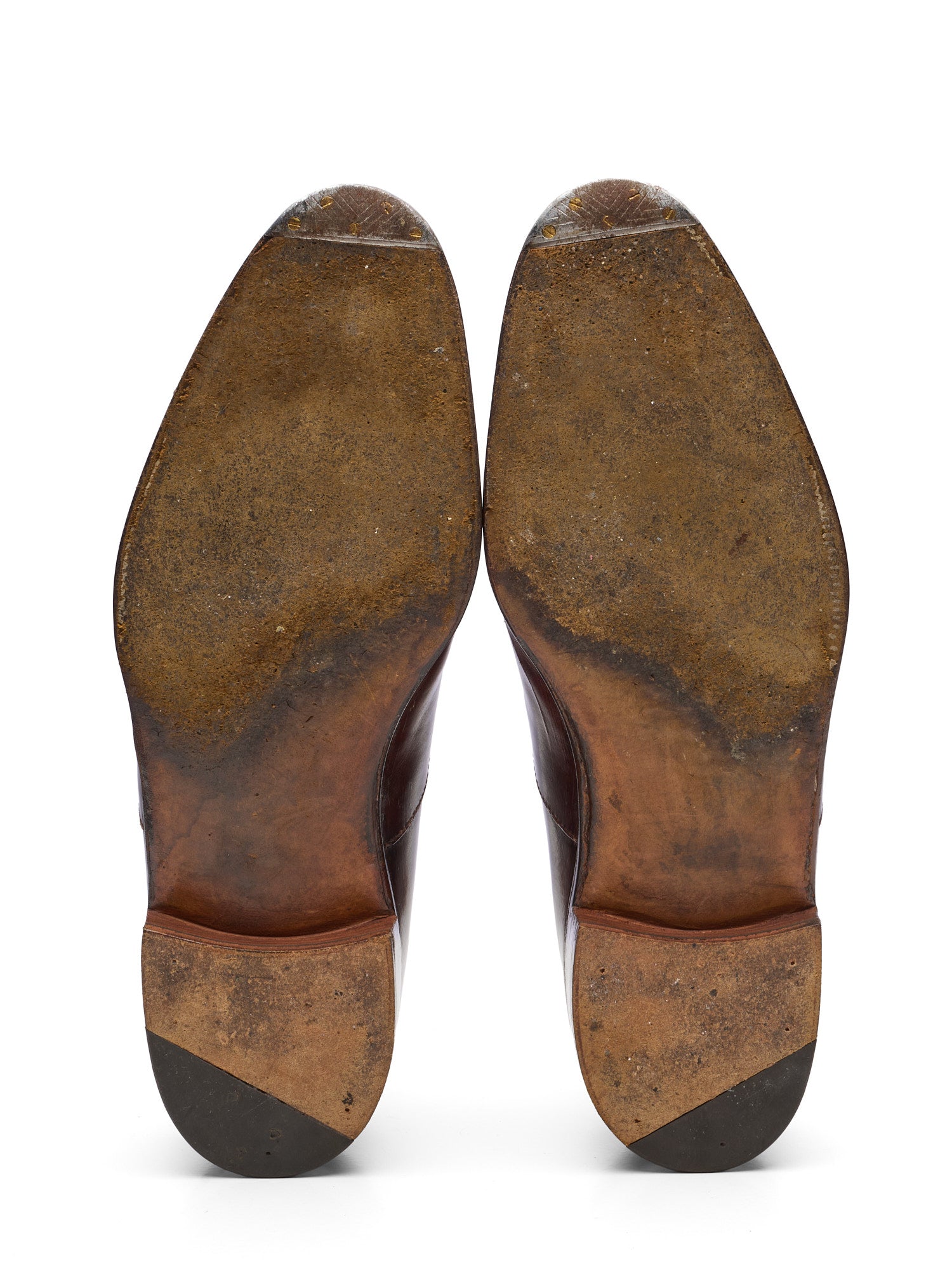 JOHN LOBB Paris Bespoke Semi-Brogue Captoe Oxford Shoes UK 8 US 9