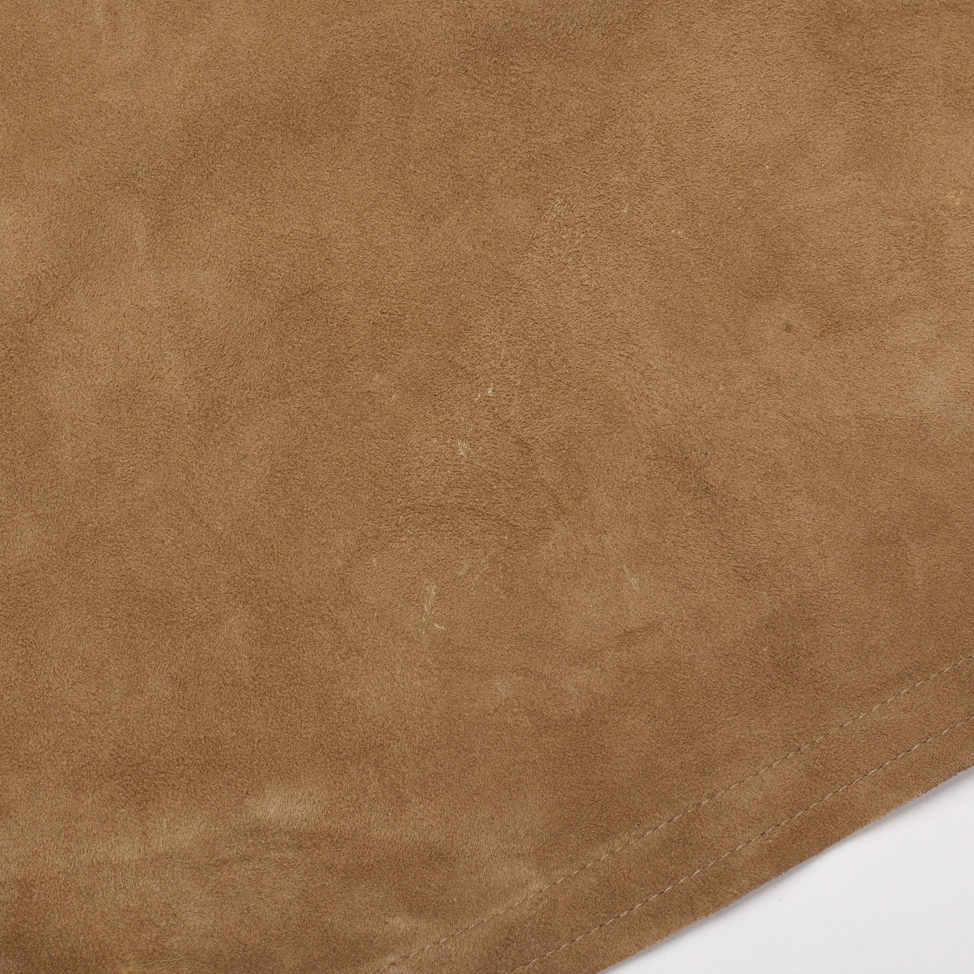 SERAPHIN Khakie Goat Suede Leather Unlined Field Jacket FR 50 US M SERAPHIN