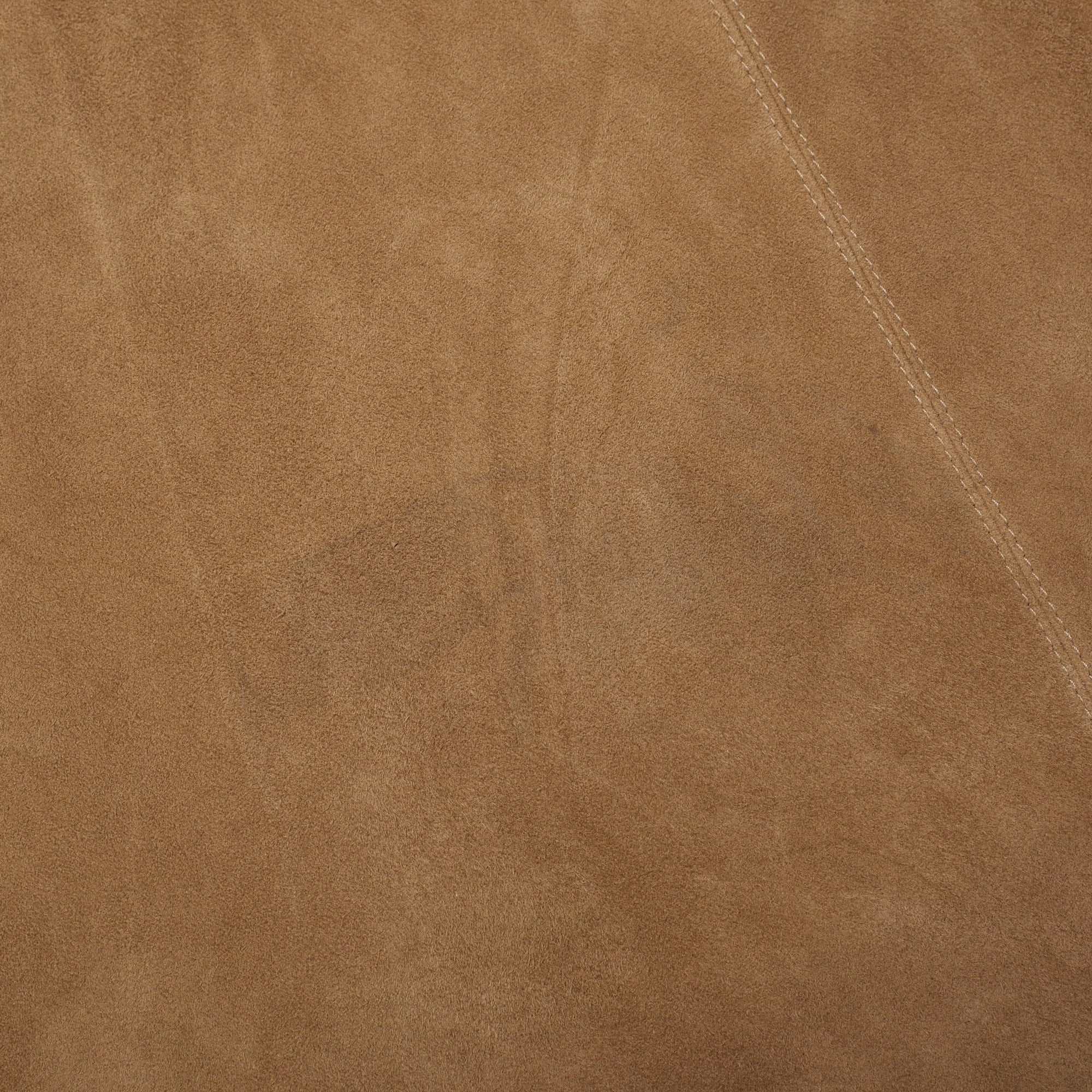 SERAPHIN Khakie Goat Suede Leather Unlined Field Jacket FR 50 US M SERAPHIN