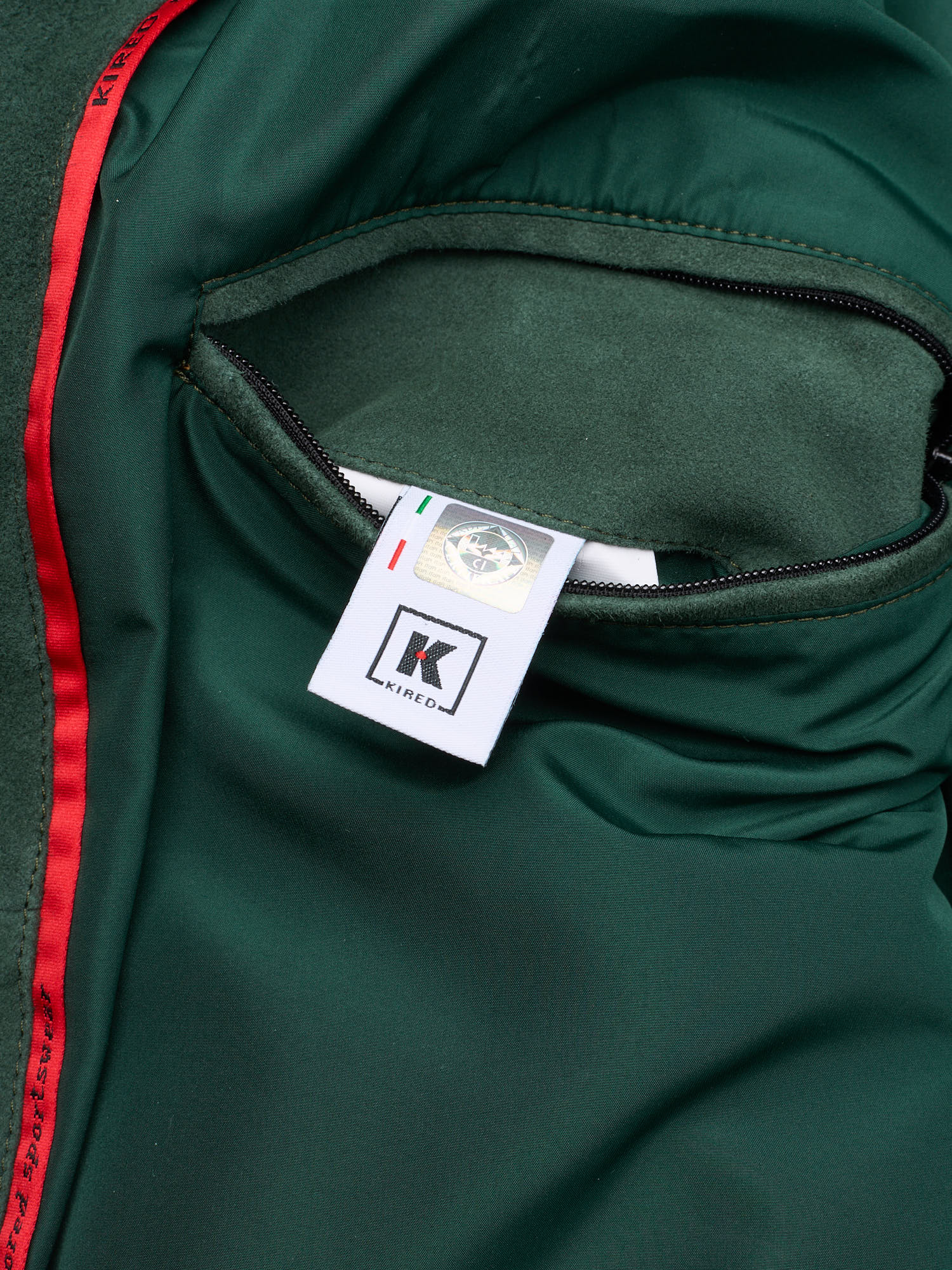 KITON KIRED Emerald Green Sheepskin Trucker Leather Jacket EU 50 NEW US M