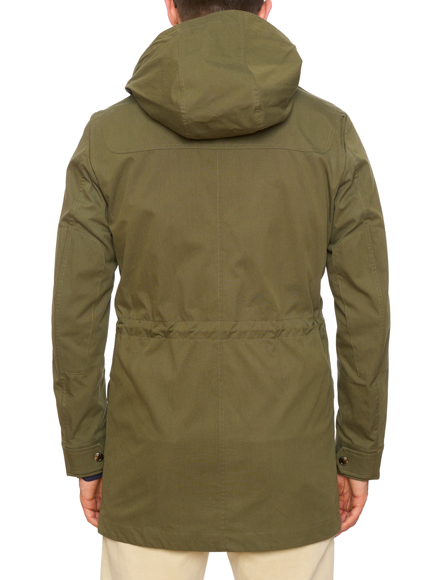 KITON KIRED Green "Scafo" Parka Rain Coat EU 50 NEW US M Textek