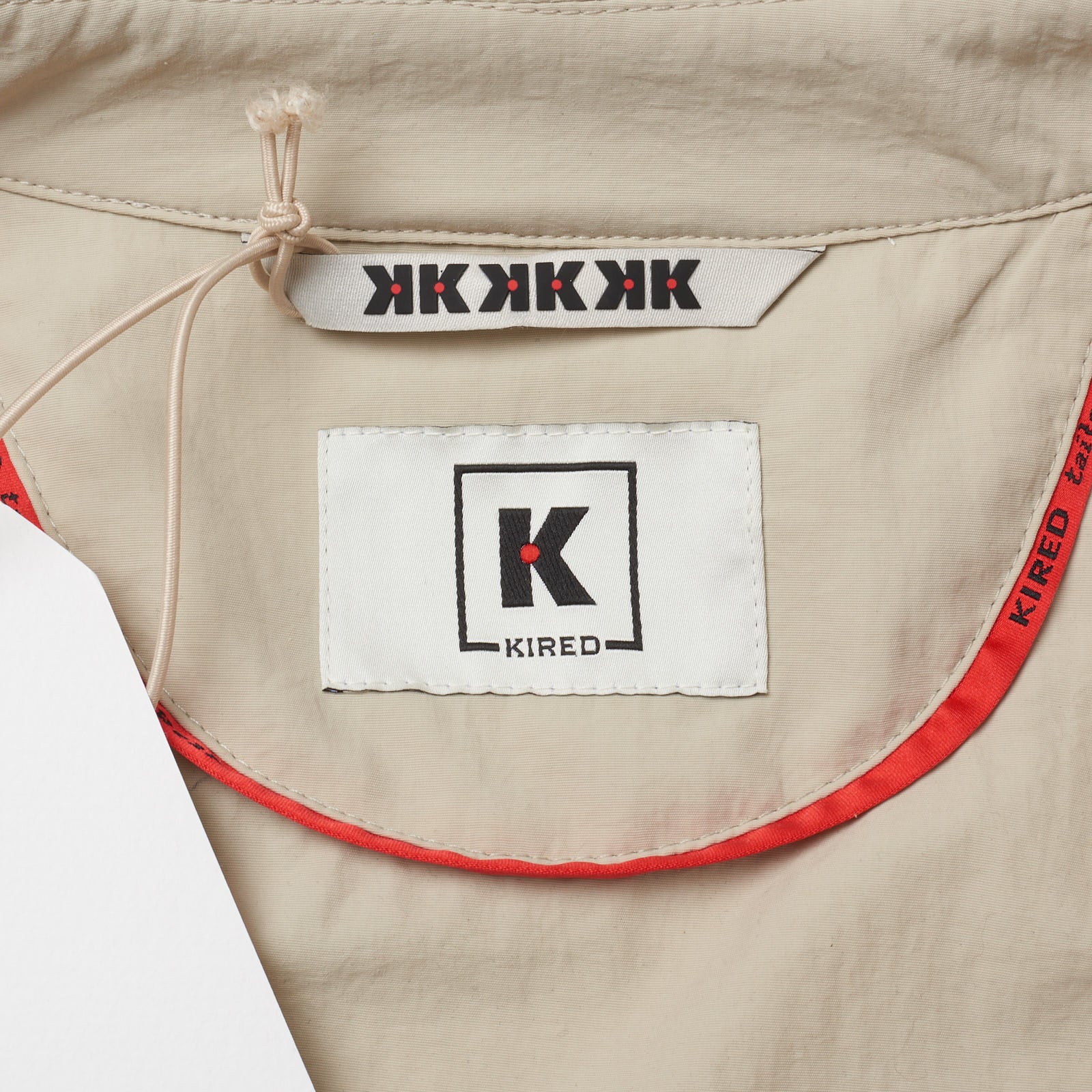 KITON KIRED Litek "Bugna" Beige Unlined Field Rain Jacket Blouson EU 50 US M KIRED