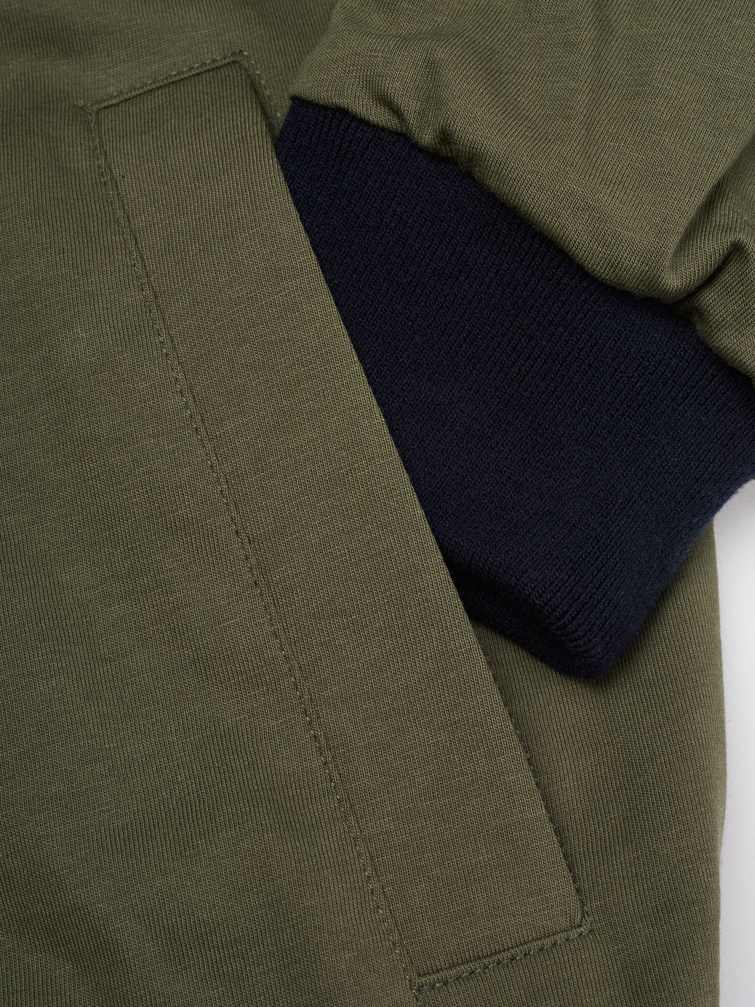 KITON KIRED Navy Blue-Green Reversible Bomber Jacket EU 52 NEW US L