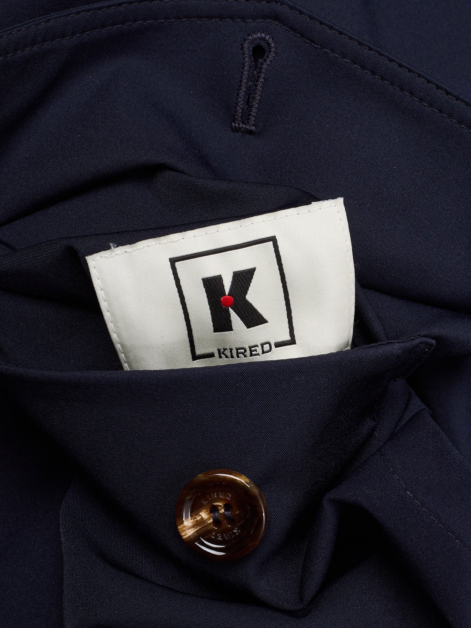 KITON KIRED Navy Blue-Red Reversible Bomber Jacket EU 50 NEW US M