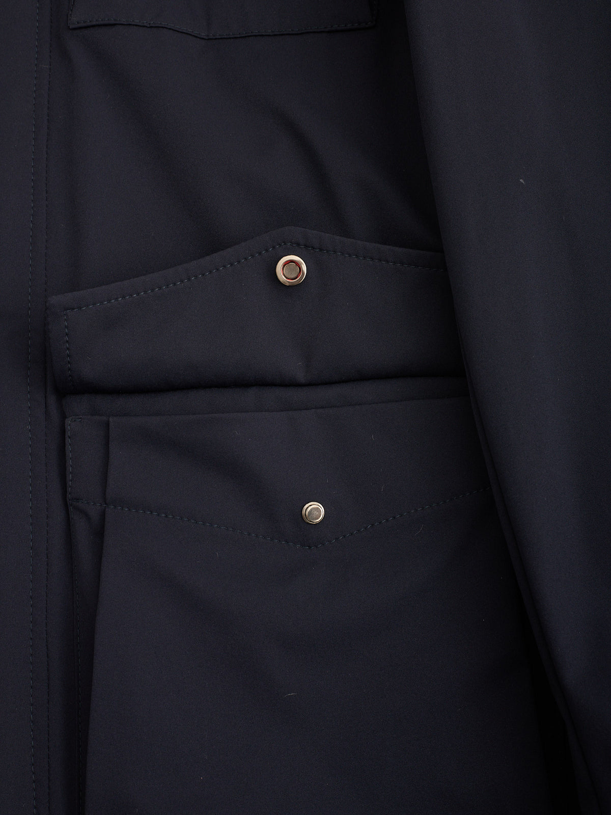 KITON KIRED Navy Blue Parka Jacket EU 50 NEW US M