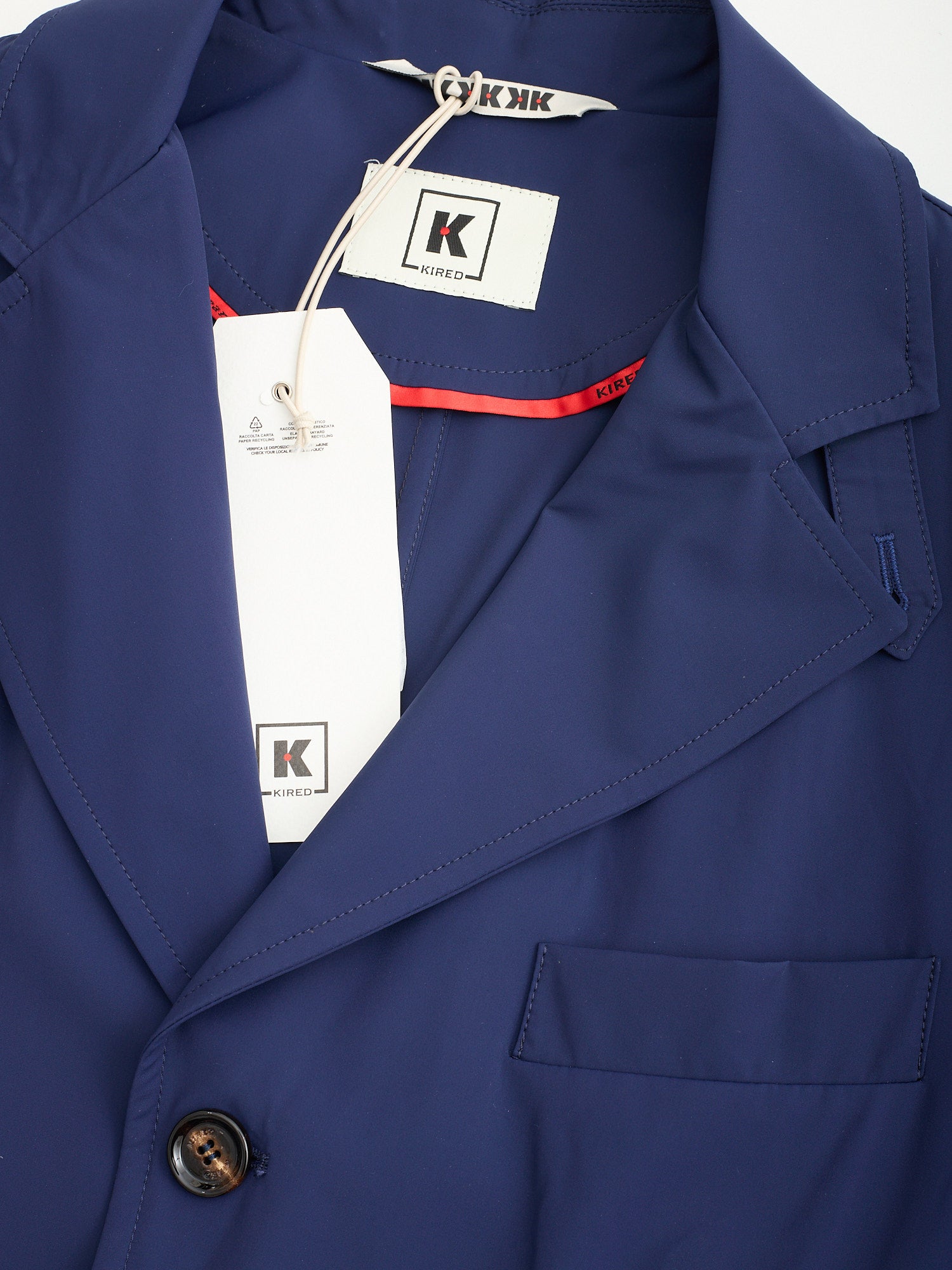 KITON KIRED "Piggi" Carlo Barbera Performance Jacket Travel Blazer EU 50 NEW US M