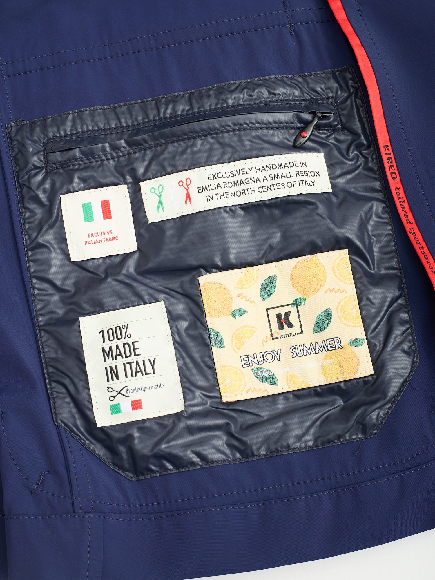 KITON KIRED "Piggi" Carlo Barbera Performance Jacket Travel Blazer EU 50 NEW US M