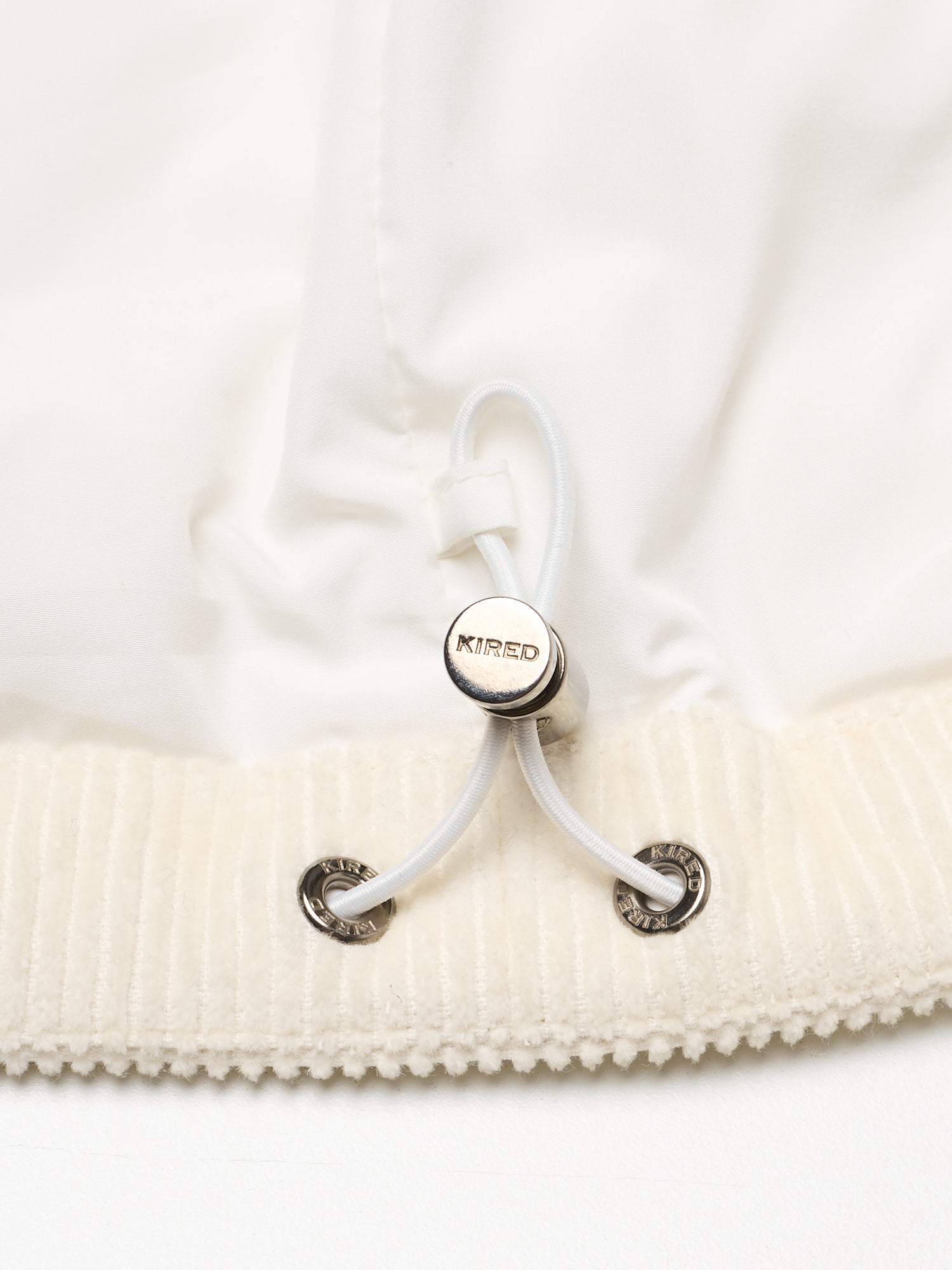 KITON KIRED "Bam" Ivory Cotton Corduroy Vest EU 50 NEW US M 2025