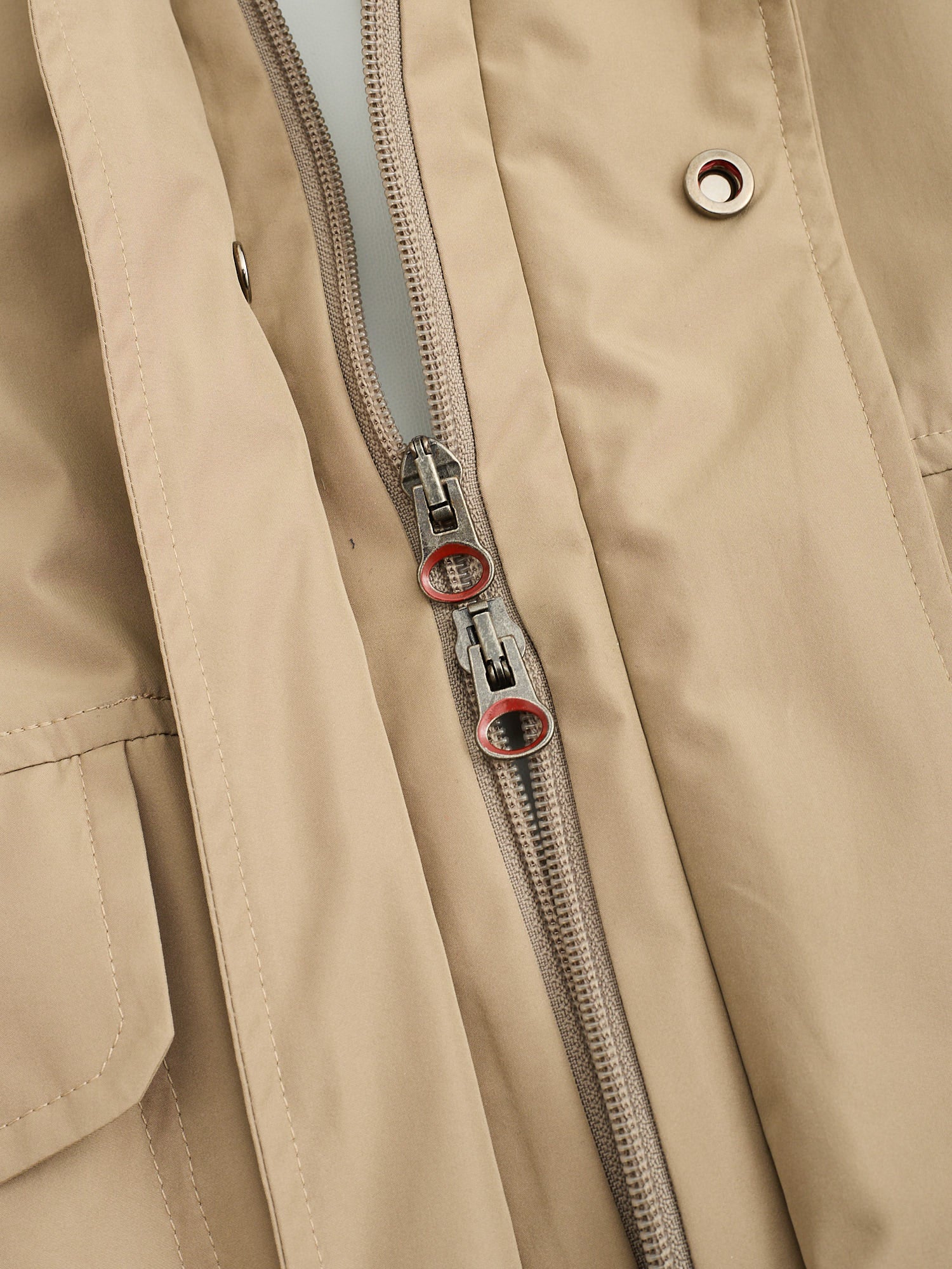 KITON KIRED "Boma" Beige Jacket Blouson EU 50 NEW US M Climatek