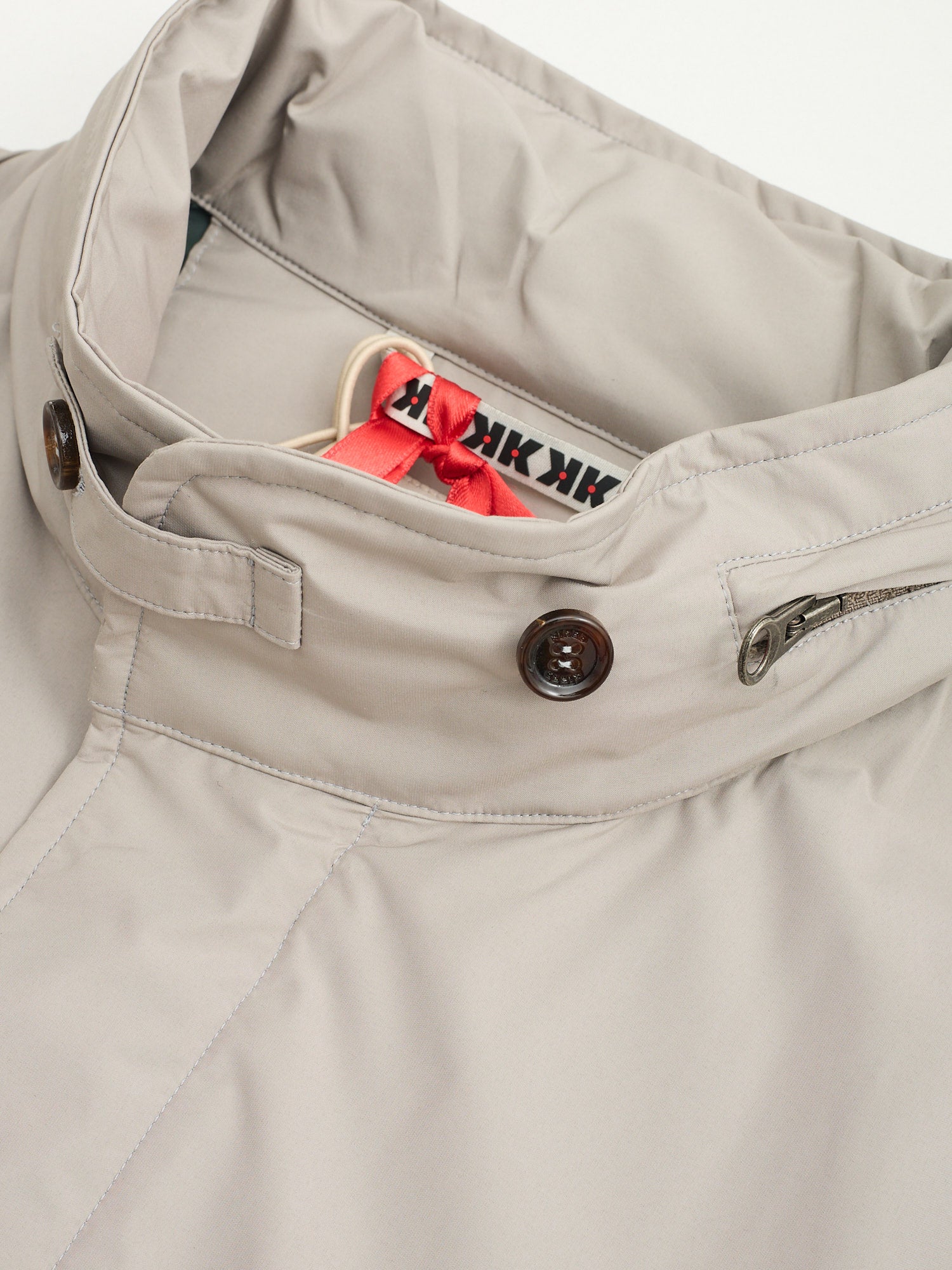 KITON KIRED "Flip" Grege Parka Field Jacket EU 50 NEW US M