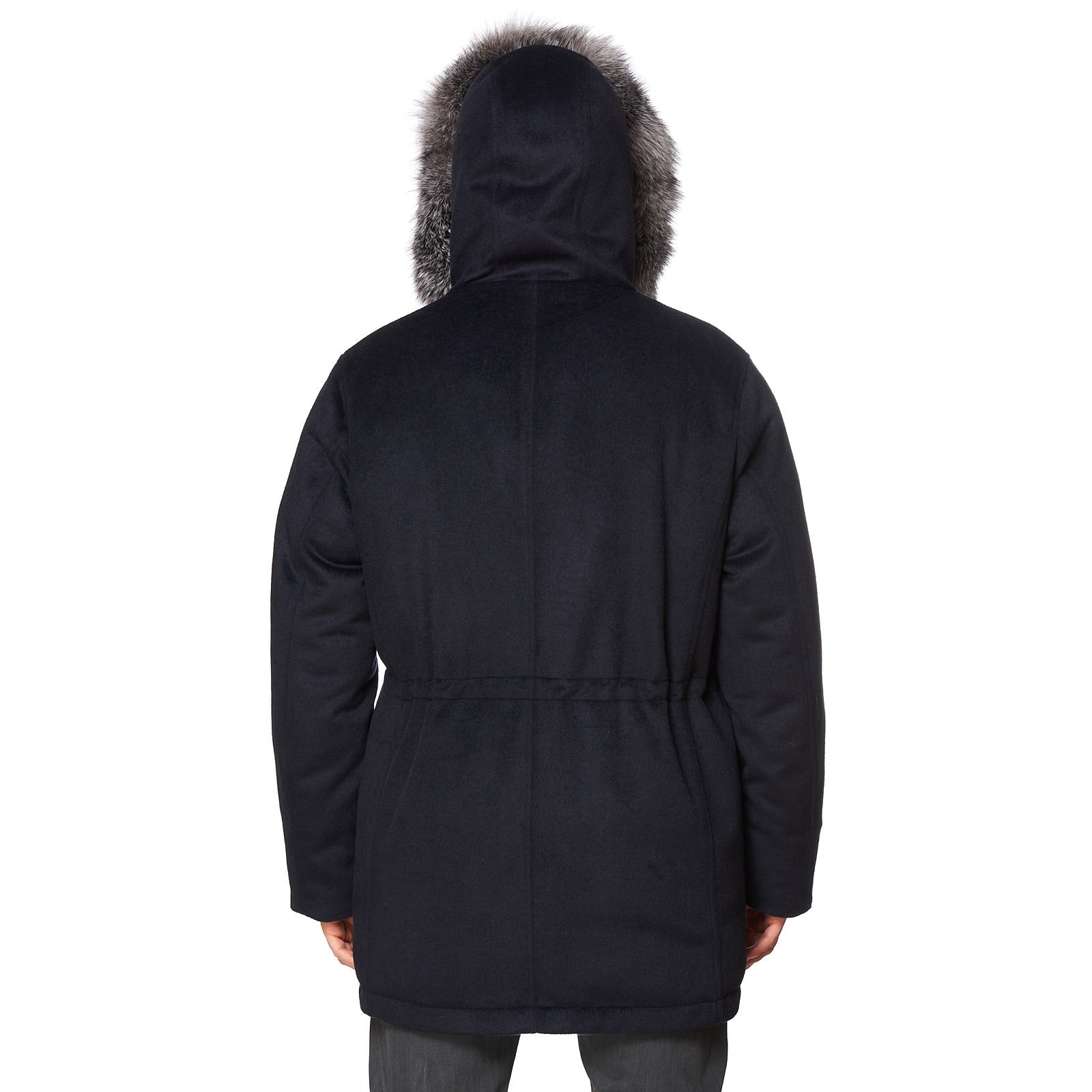 KITON KIRED "Frau" Goose Down Hooded Parka Jacket Raccoon Fur 50 US M KIRED