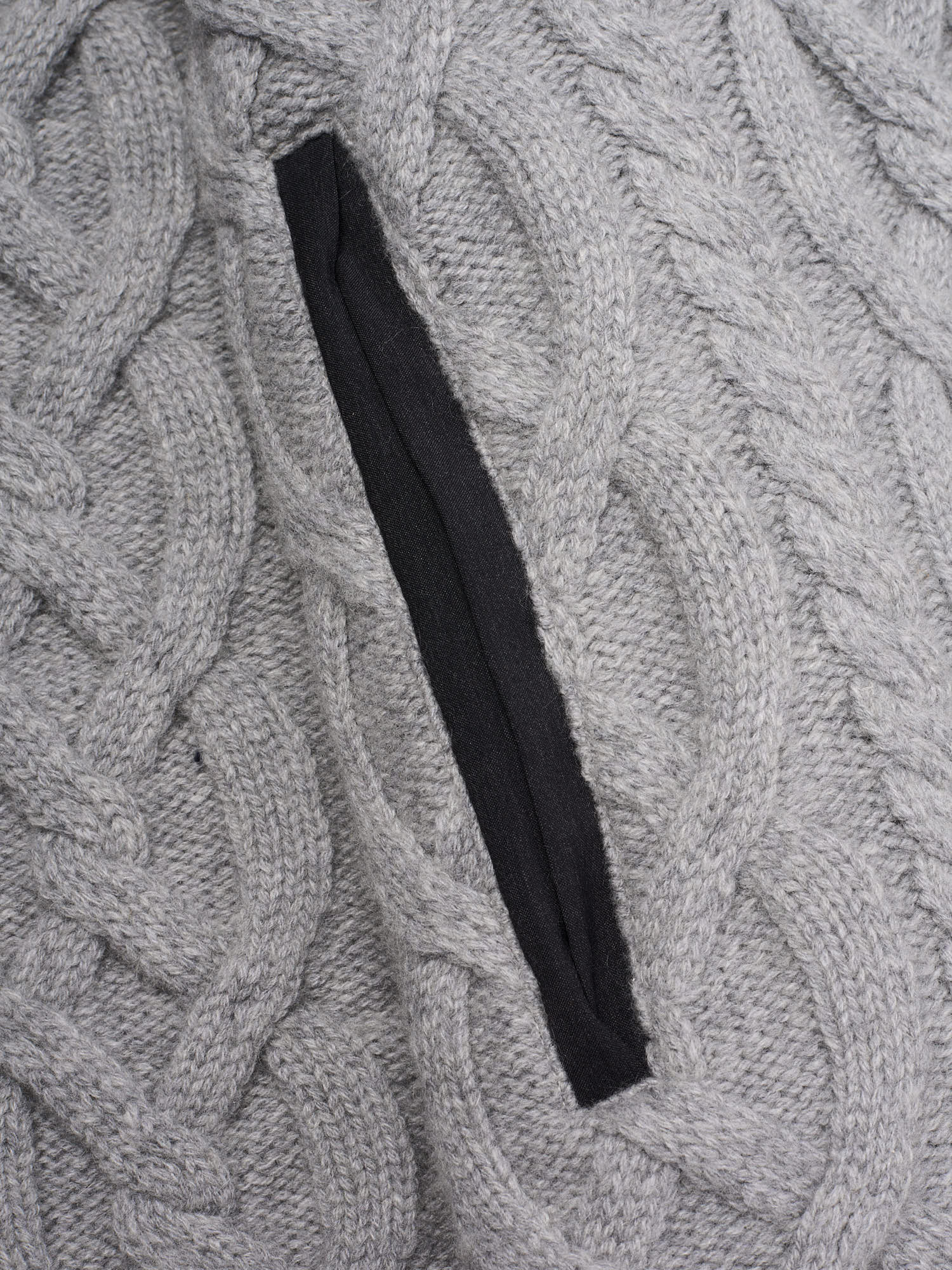 KITON KIRED "Gange" Black-Gray Reversible Cashmere-Wool Vest EU 50 NEW US M