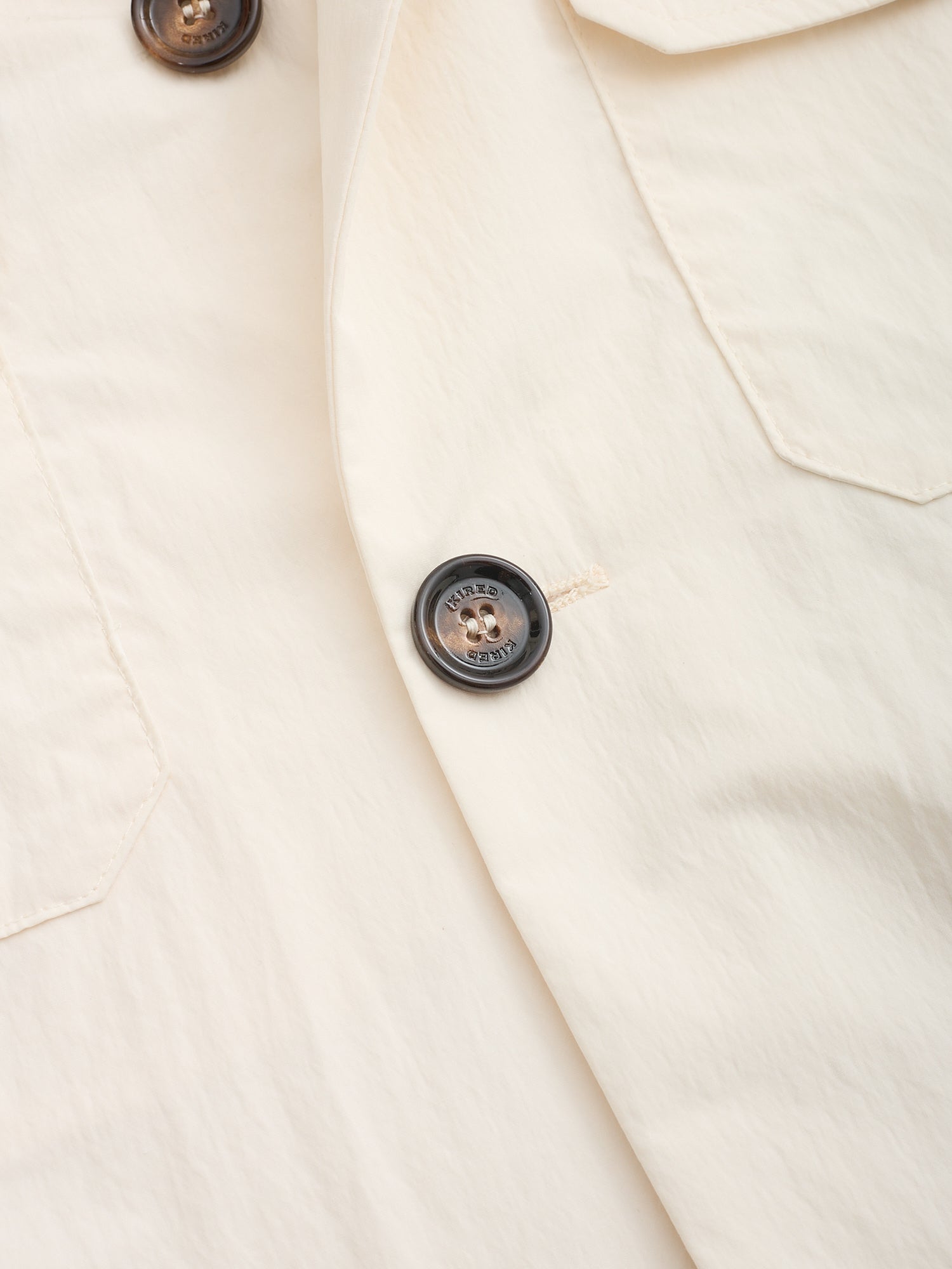 KITON KIRED "Leo" Cream Carlo Barbera Tropical Jacket EU 50 NEW US M 2025