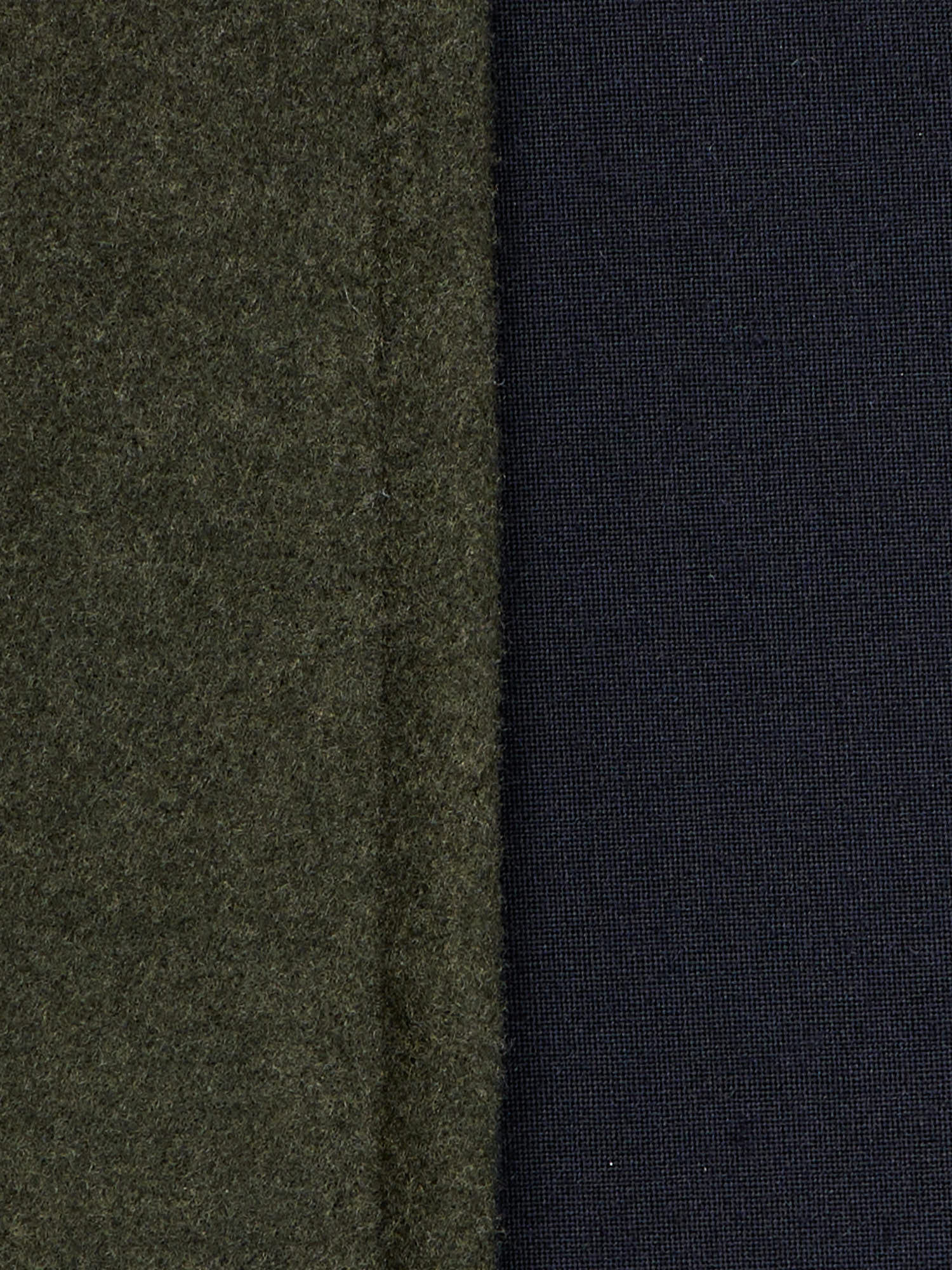 KITON KIRED "Nanda" Green-Navy Reversible Double Face Utility Jacket