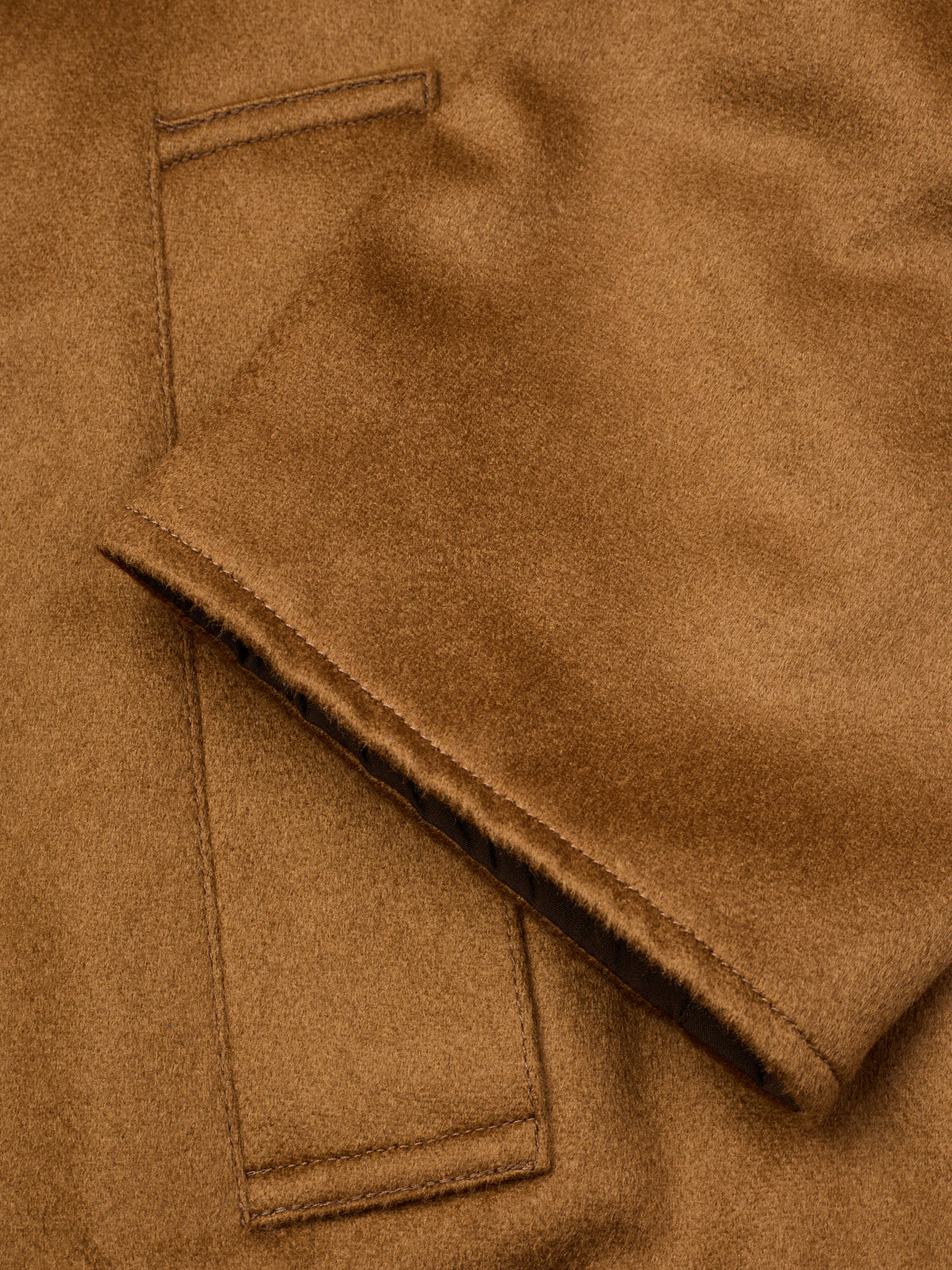 KITON KIRED "Peak" Vicuna Color Double Sided Carlo Barbera Cashmere Coat