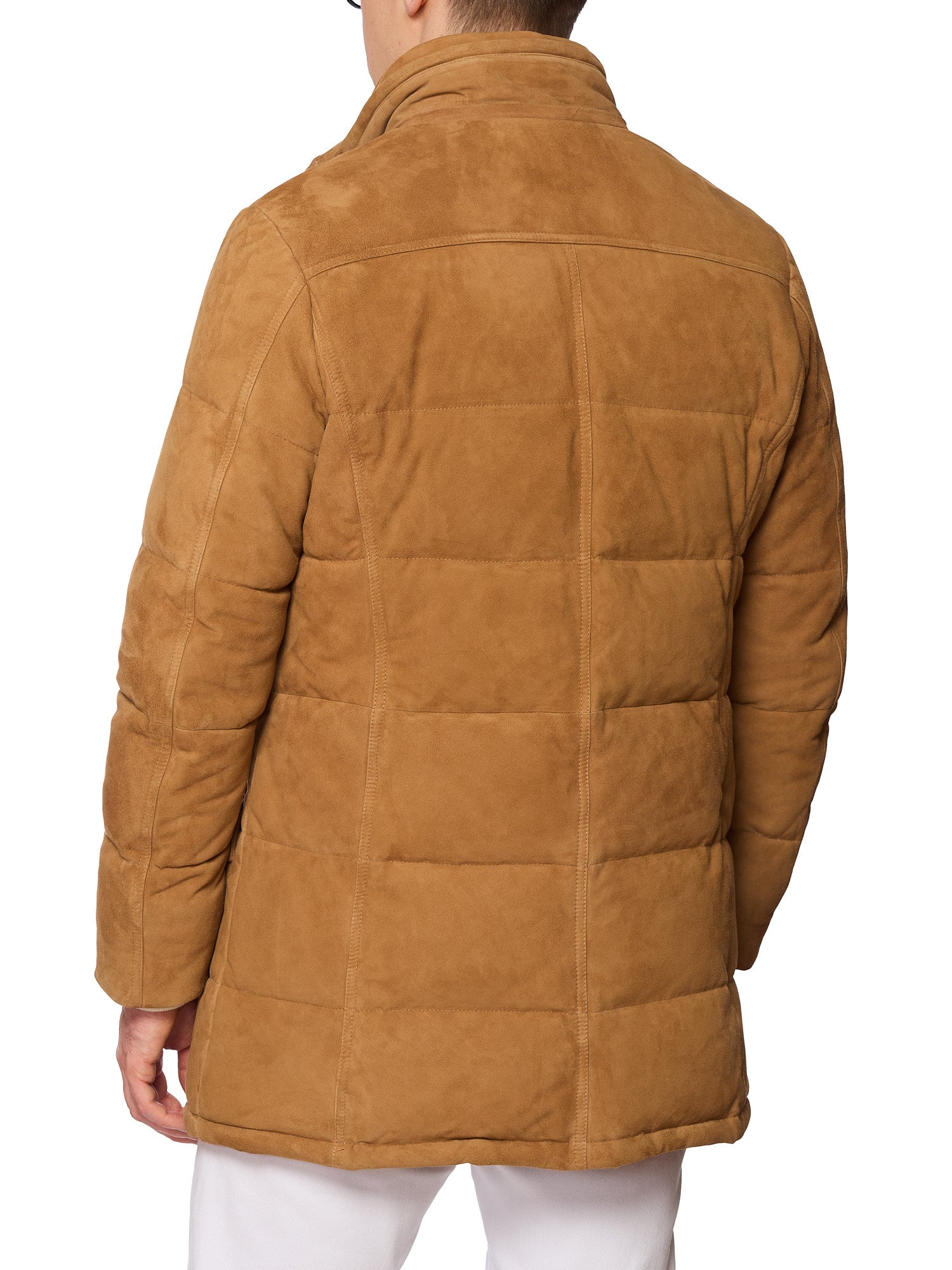 KITON KIRED "Po" Camel Color Down Padded Shearling Collar Parka EU 48 US S 2025