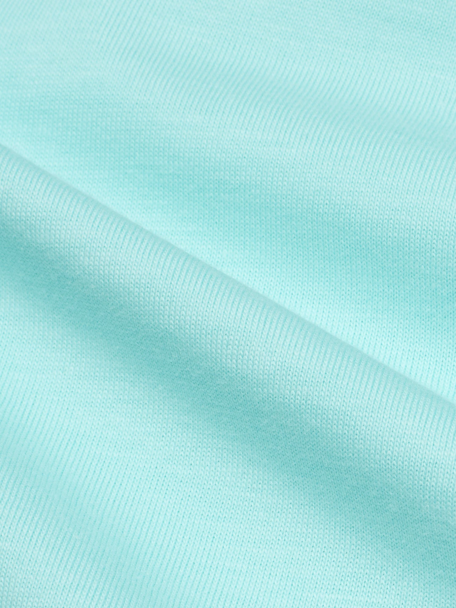 KITON KIRED "Positano" Turquoise Exclusive Supima Cotton Short Sleeve Polo