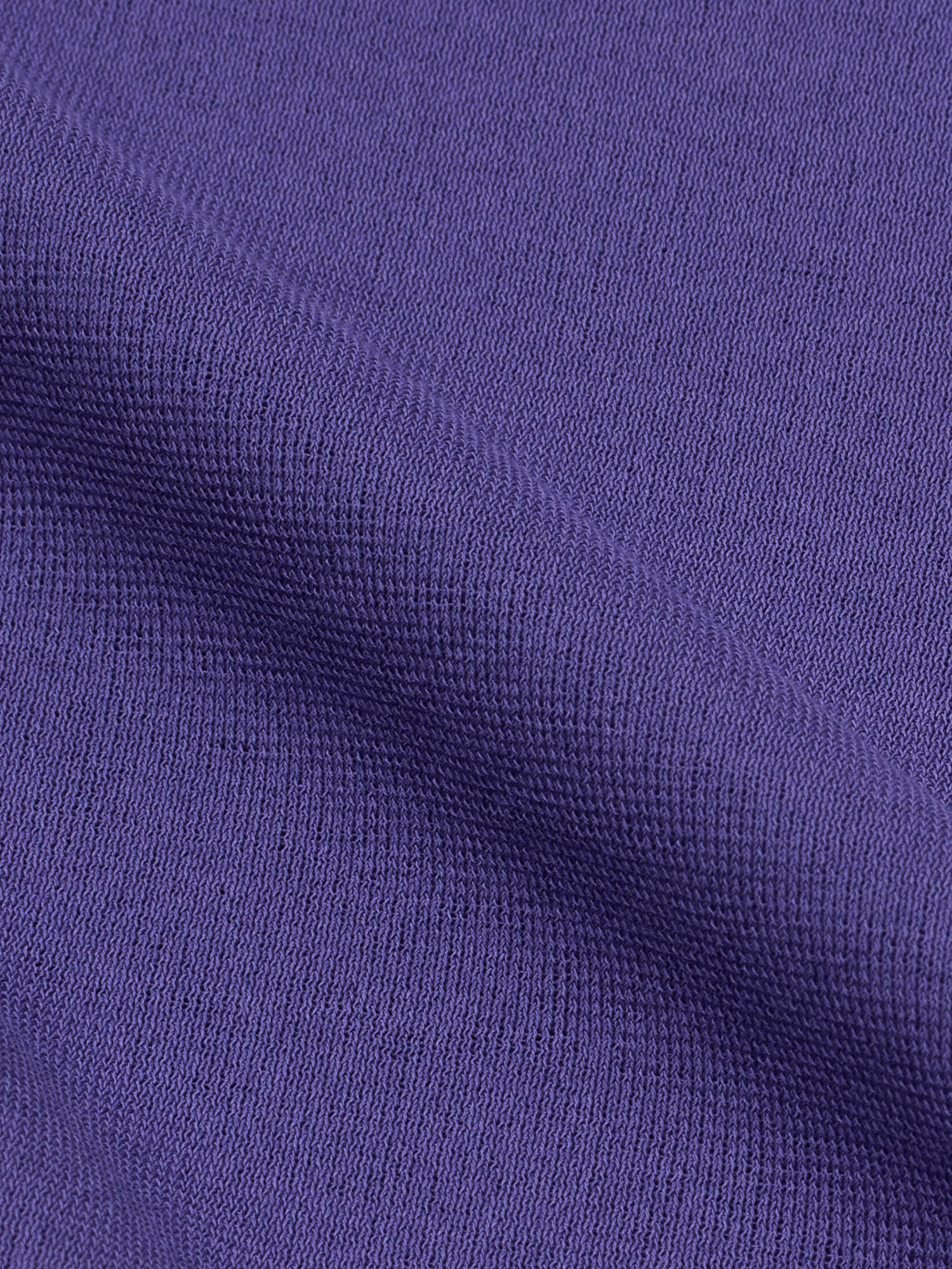 KITON KIRED "Positano" Purple Exclusive Crepe Cotton Short Sleeve Polo