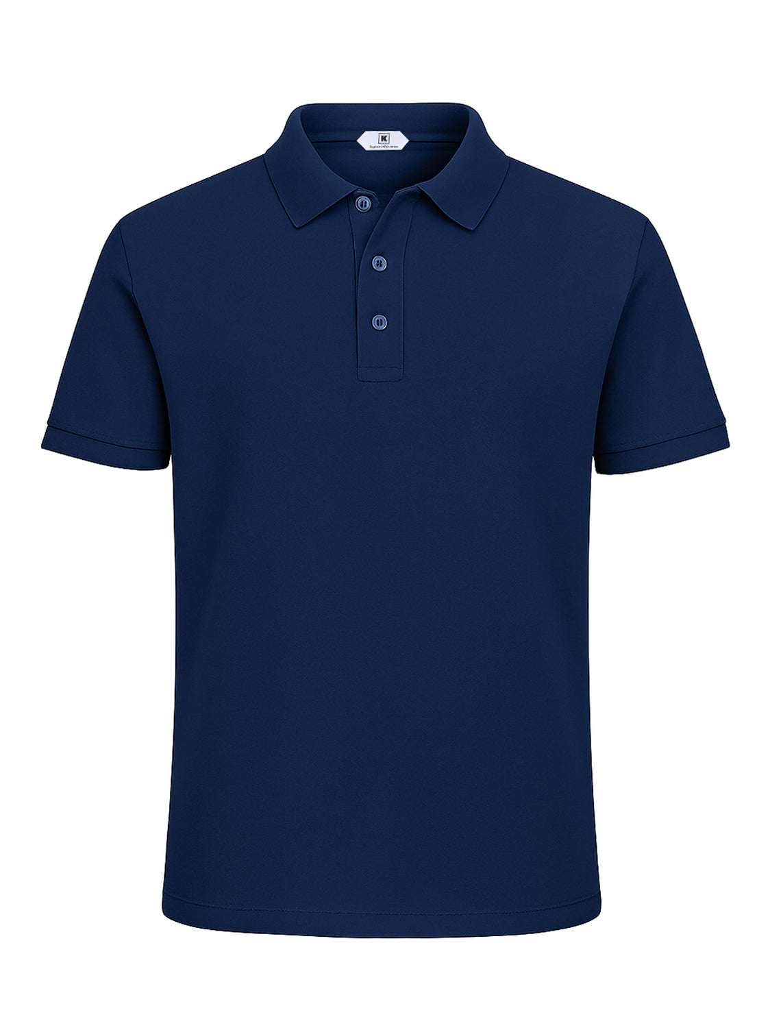 KITON KIRED "Positano" Royal Blue Exclusive Supima Cotton Short Sleeve Polo