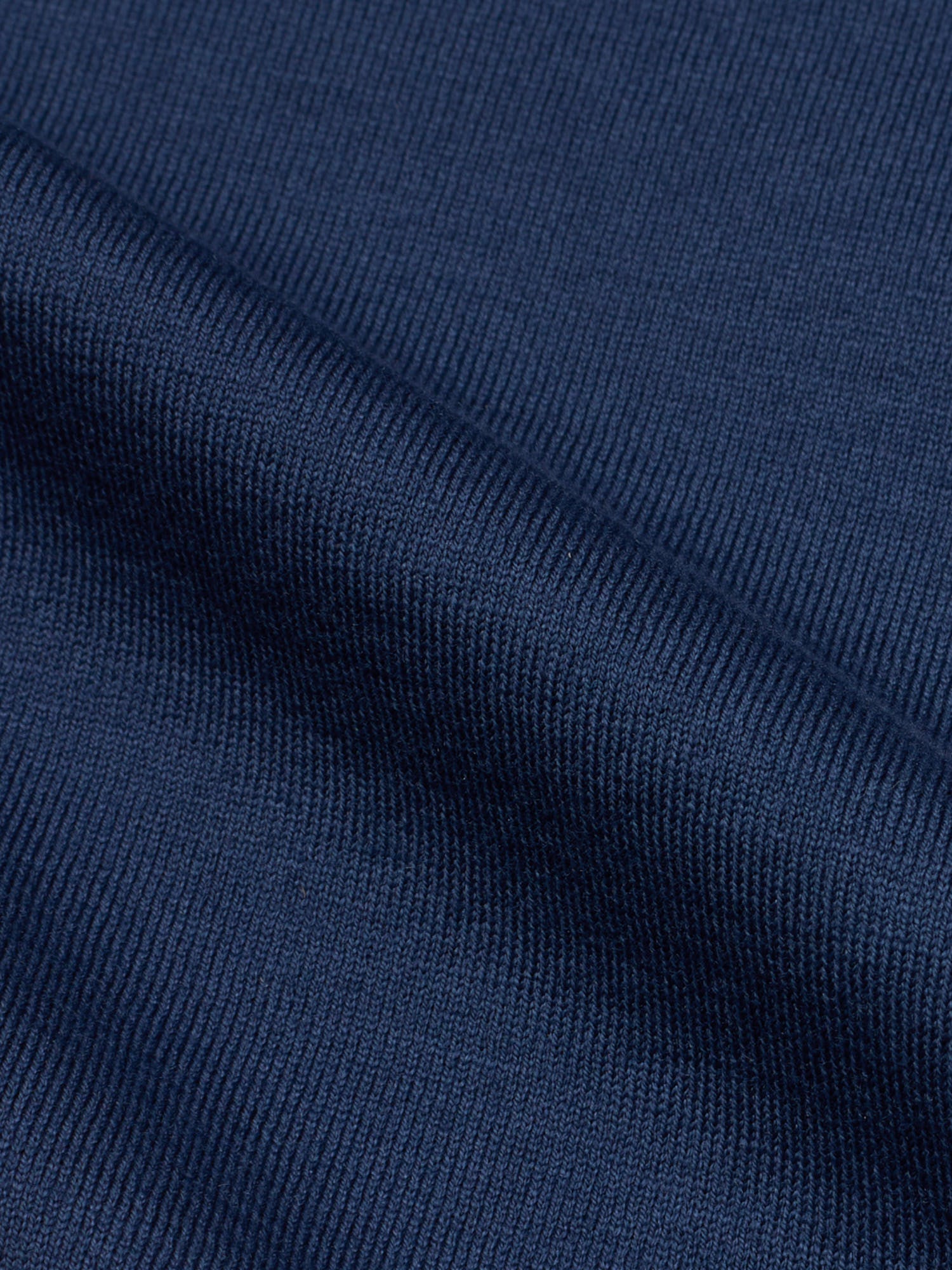 KITON KIRED "Positano" Royal Blue Exclusive Supima Cotton Short Sleeve Polo