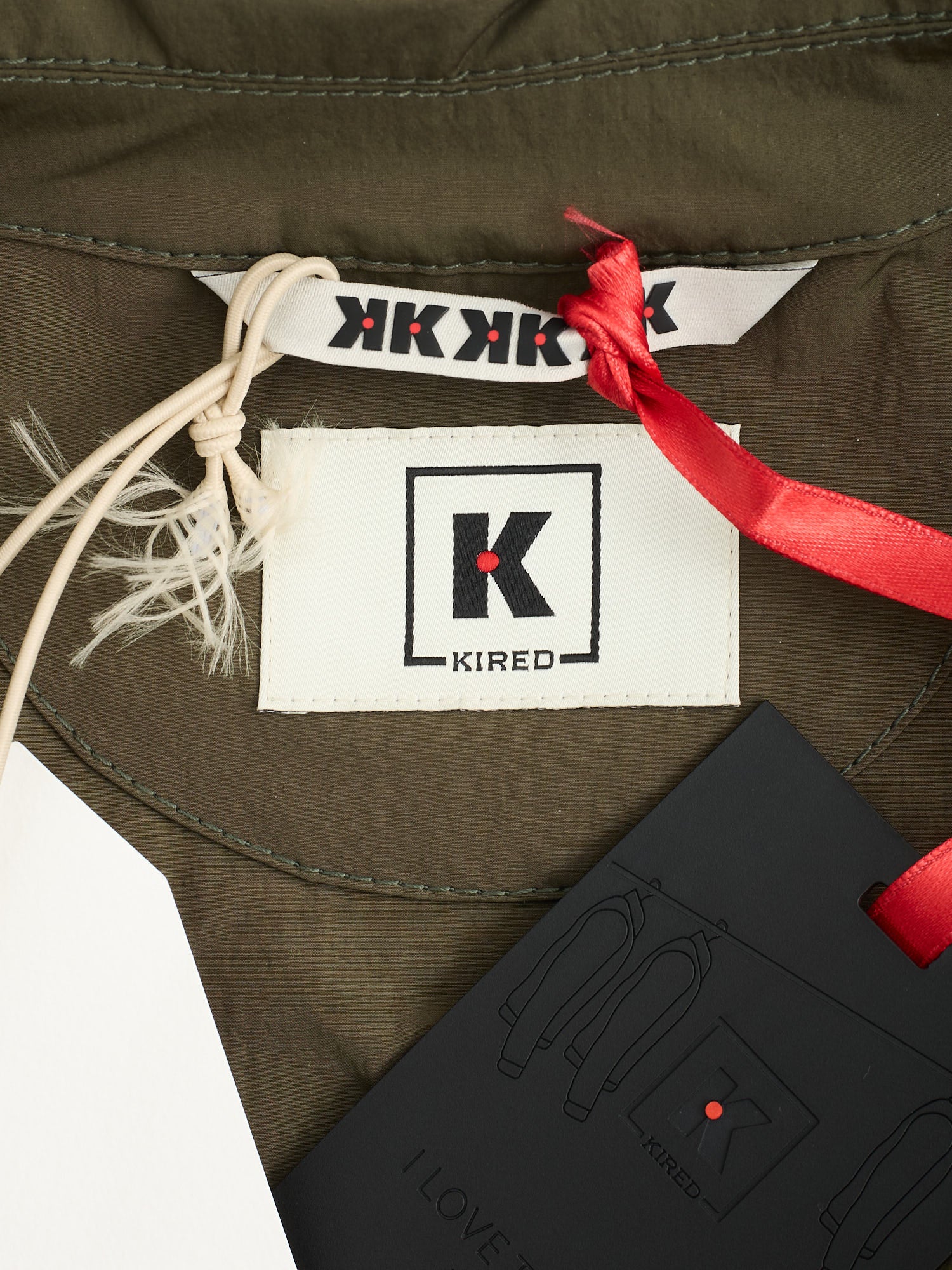 KITON KIRED "Scott" Green Cotton Blend Windbreaker Jacket EU 50 NEW US M TexTek