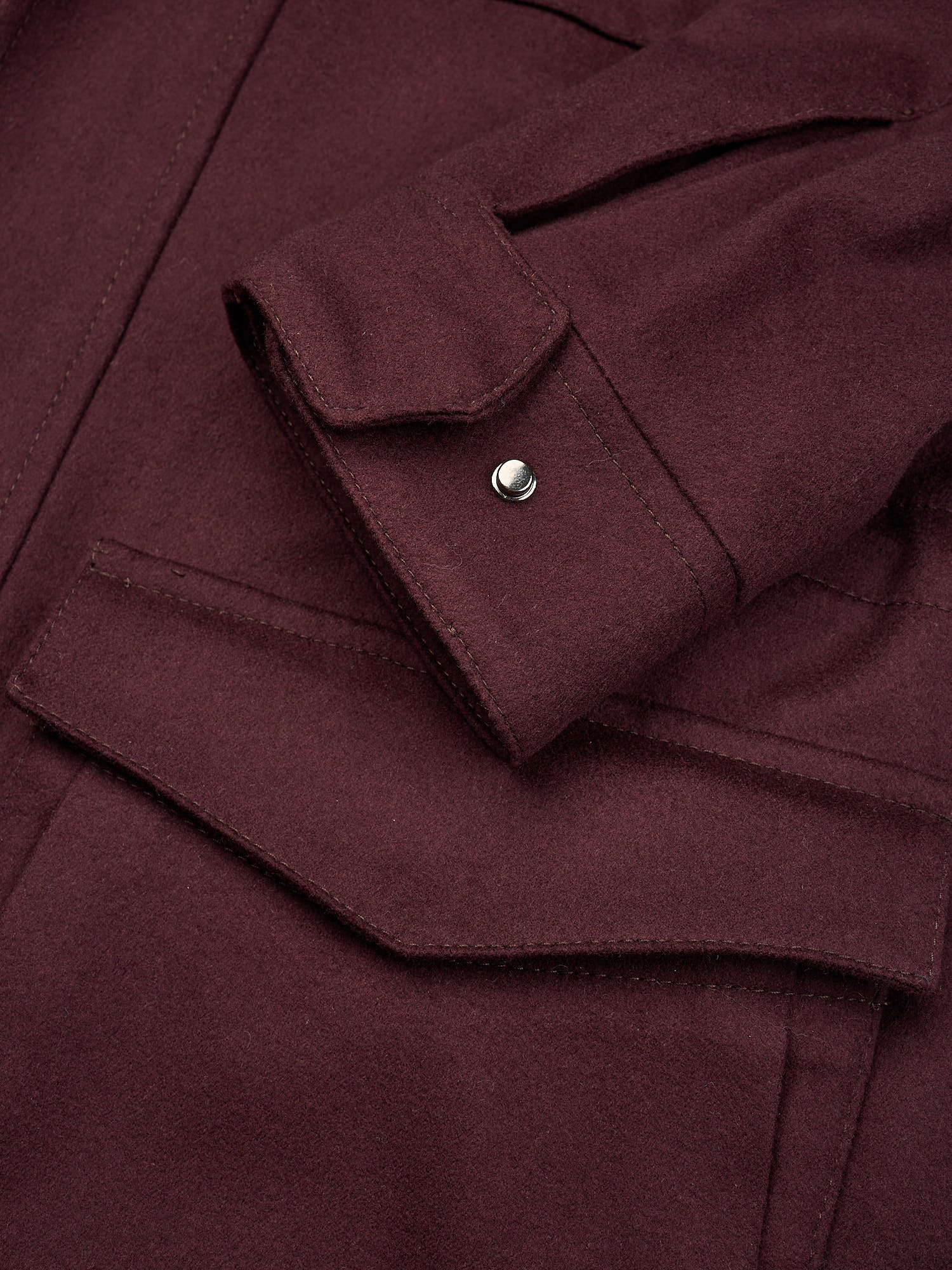 KITON KIRED "Spina" Burgundy Virgin Wool Jacket with Removable Vest 3 in 1