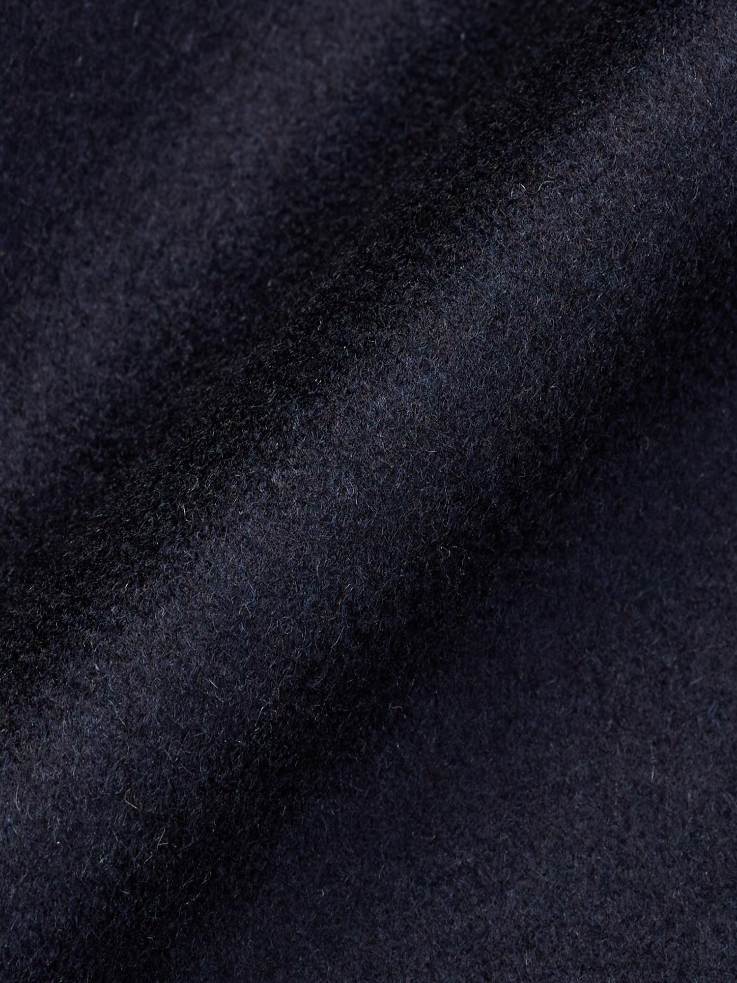 KITON KIRED "Tobe" Navy Blue Cashmere Field Jacket Coat