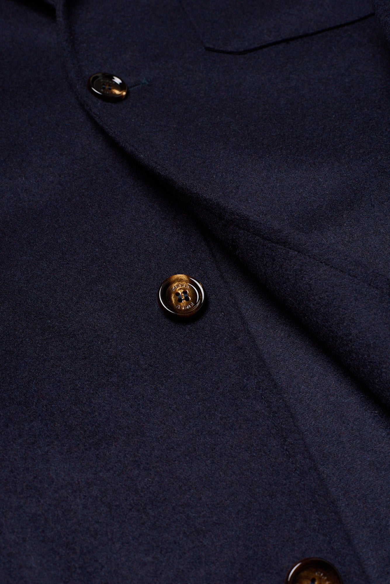 KITON KIRED "Travtek" Blue Cashmere Utility Jacket EU 54 US XL Climatek