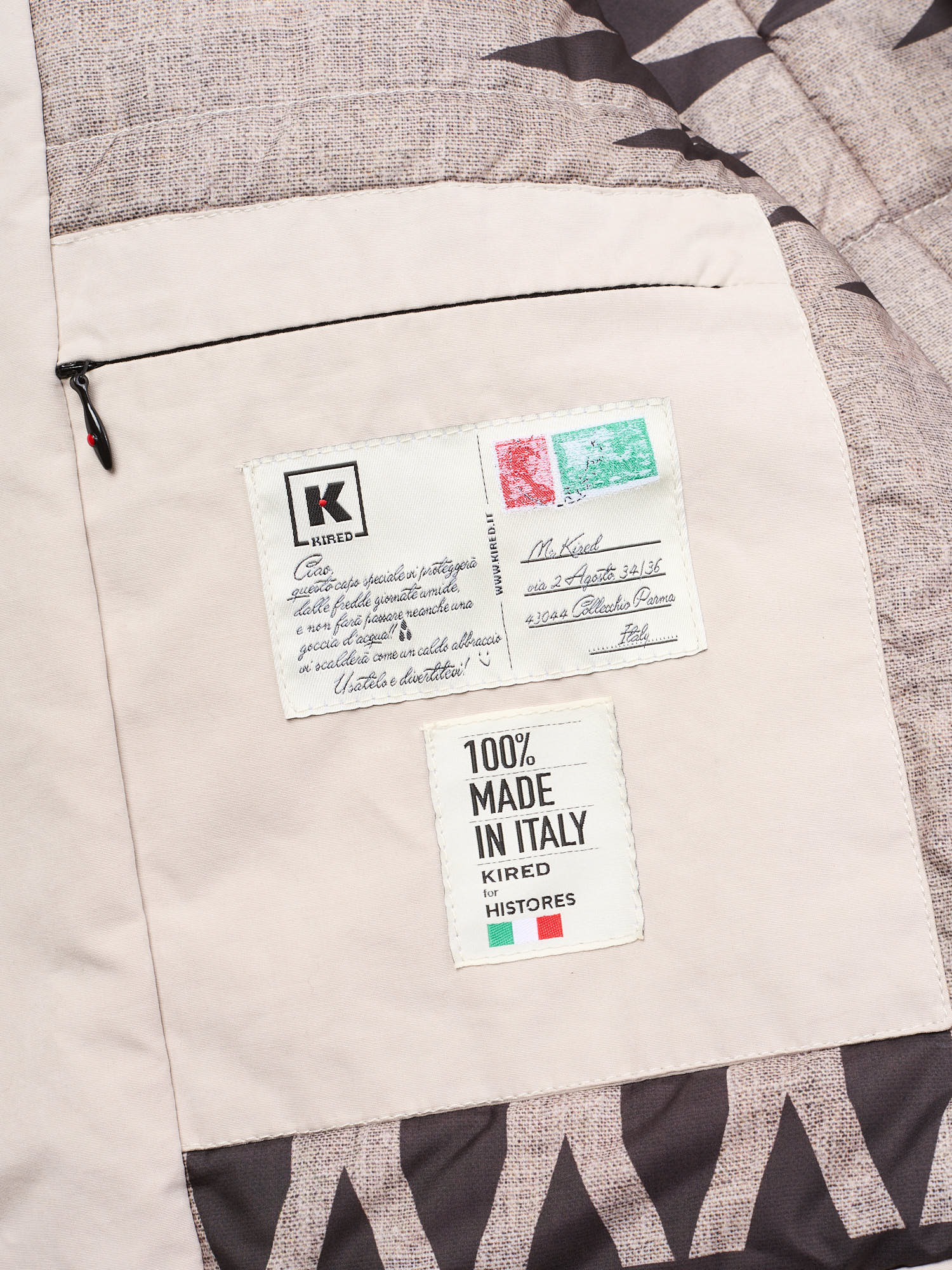 KITON KIRED "Trivor" Beige Fully Lined DB Pea Jeep Coat EU 50 US M 2025