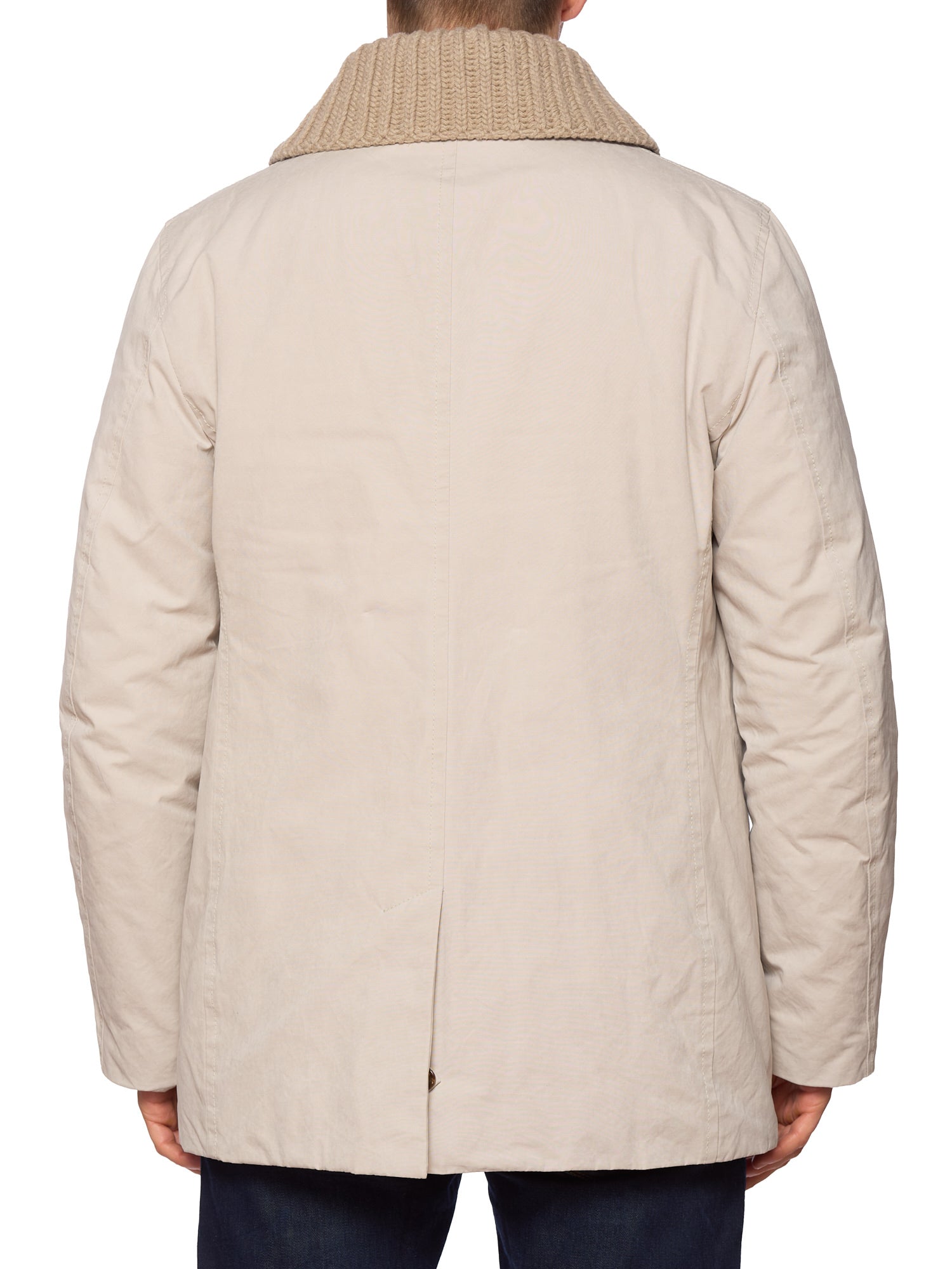 KITON KIRED "Trivor" Beige Fully Lined DB Pea Jeep Coat EU 50 US M 2025