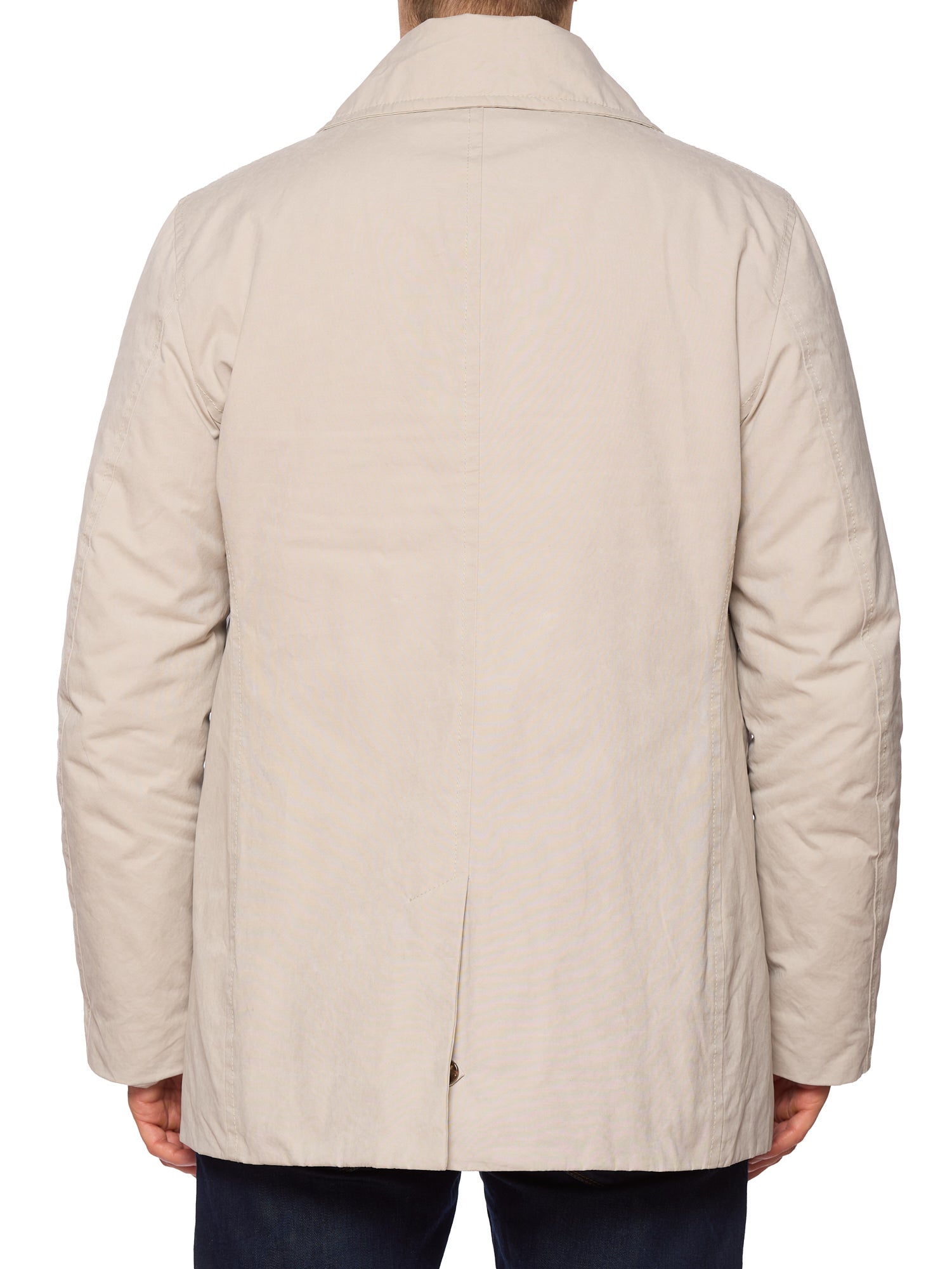 KITON KIRED "Trivor" Beige Fully Lined DB Pea Jeep Coat EU 50 US M 2025