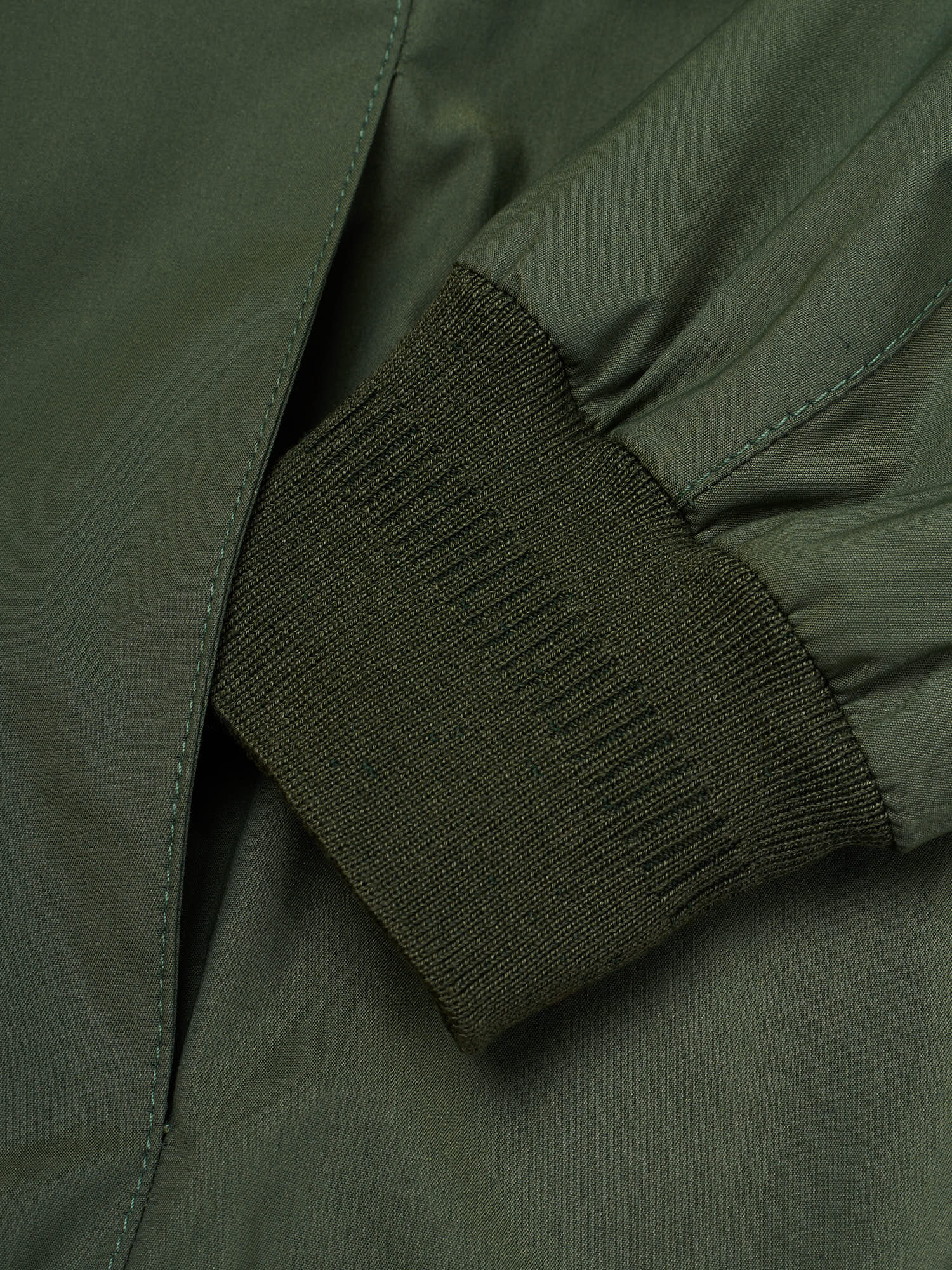 KITON KIRED "Troy2" Olive-Yellow Reversible Rain Field Bomber Jacket EU 50 NEW US M