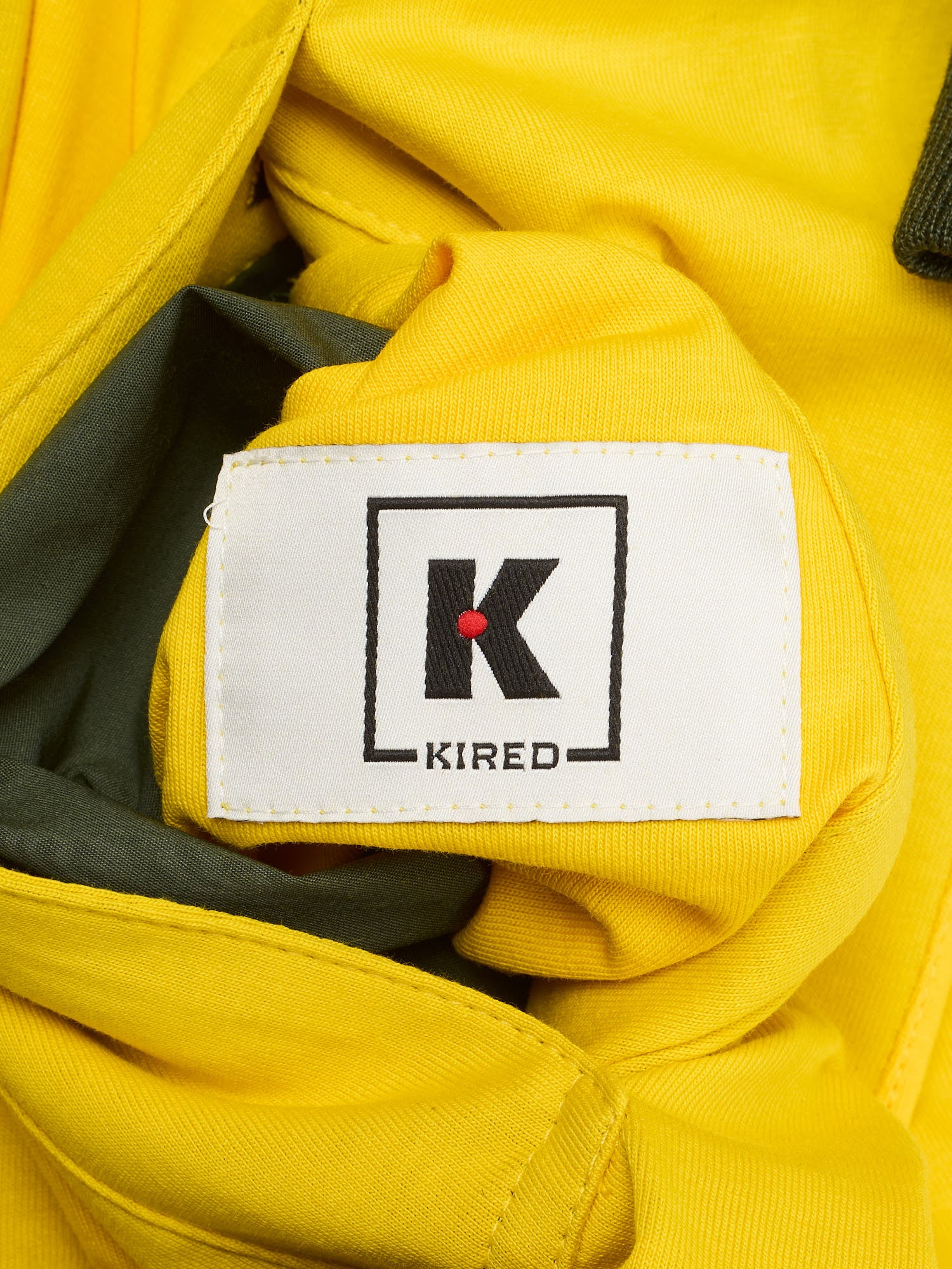 KITON KIRED "Troy2" Olive-Yellow Reversible Rain Field Bomber Jacket EU 50 NEW US M