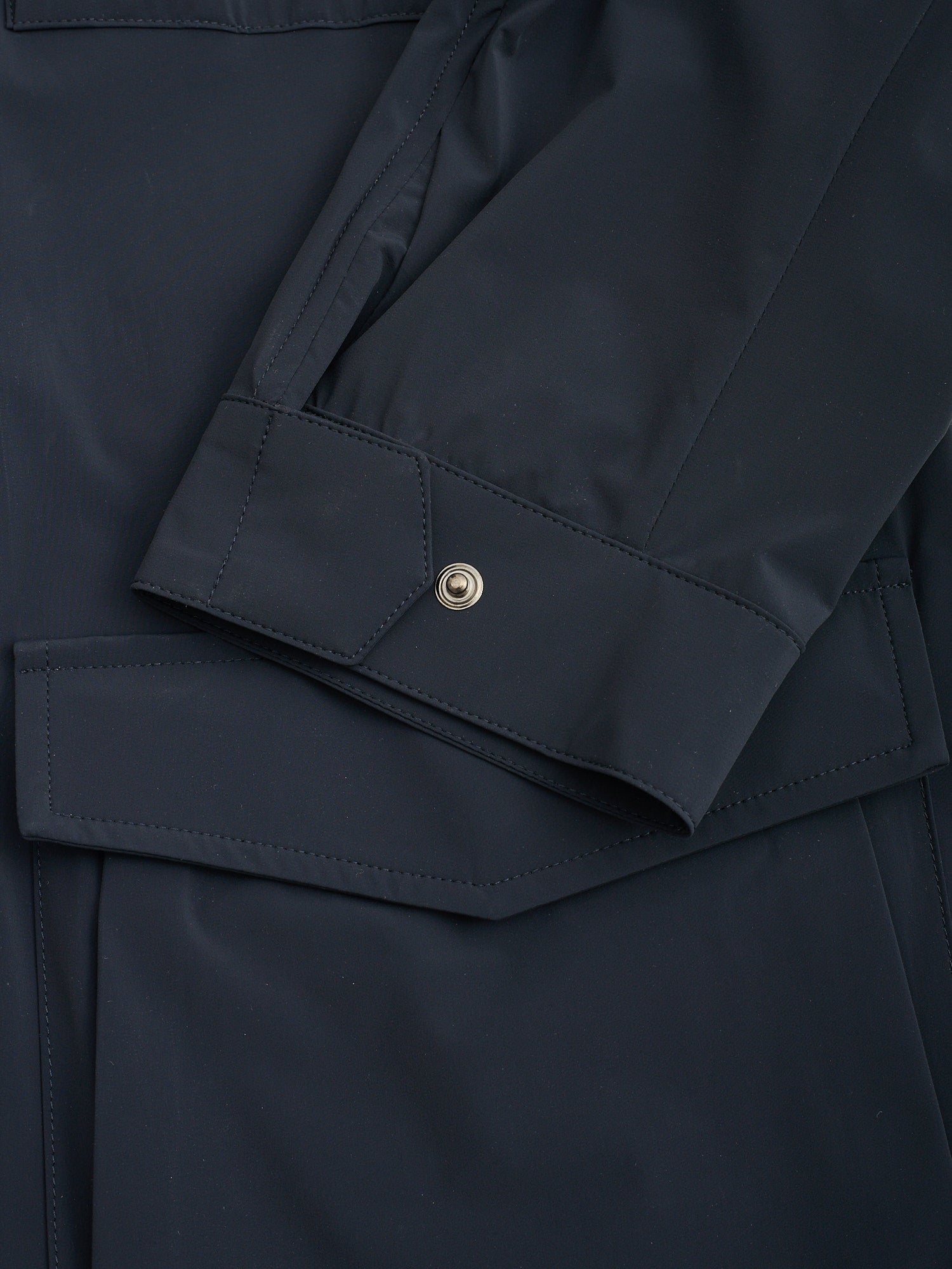 KITON KIRED "Yuri2" Navy Polyamide Jacket EU 48 NEW US S Climatek