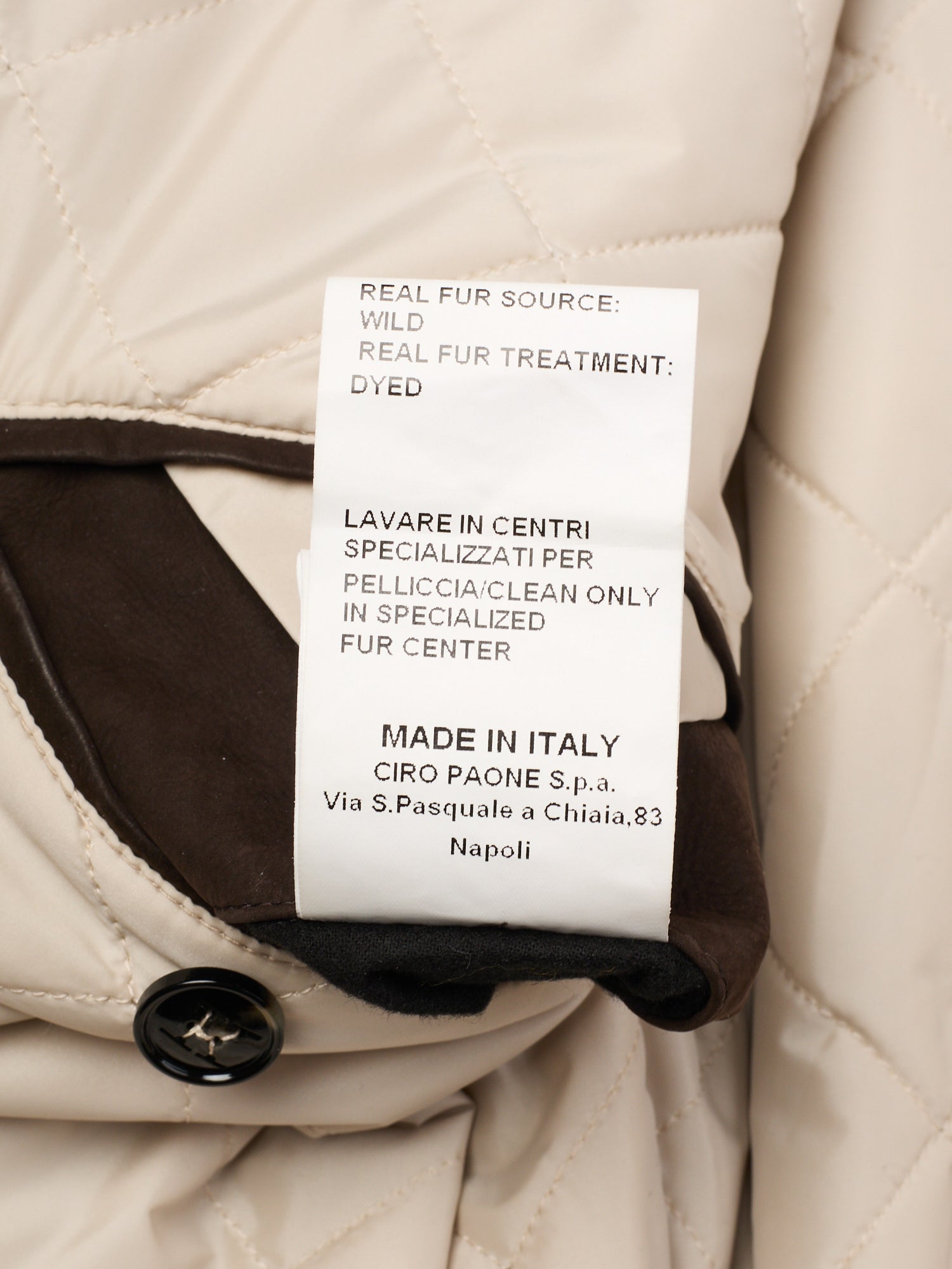 KITON Napoli Blue Denim Field Jacket Beaver M