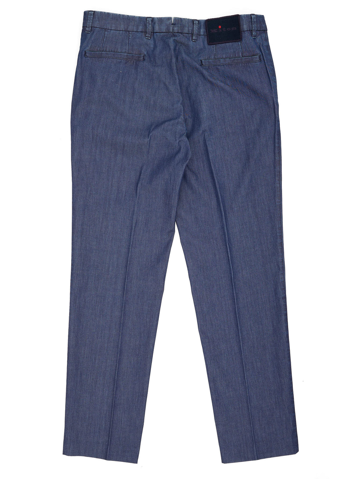 KITON Napoli Dark Blue Denim Cotton Pants