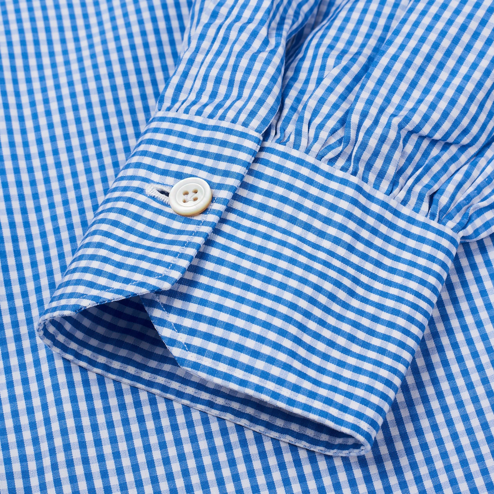KITON Napoli Handmade Blue Button-Down Shirt EU 39 US 15.5 NEW KITON