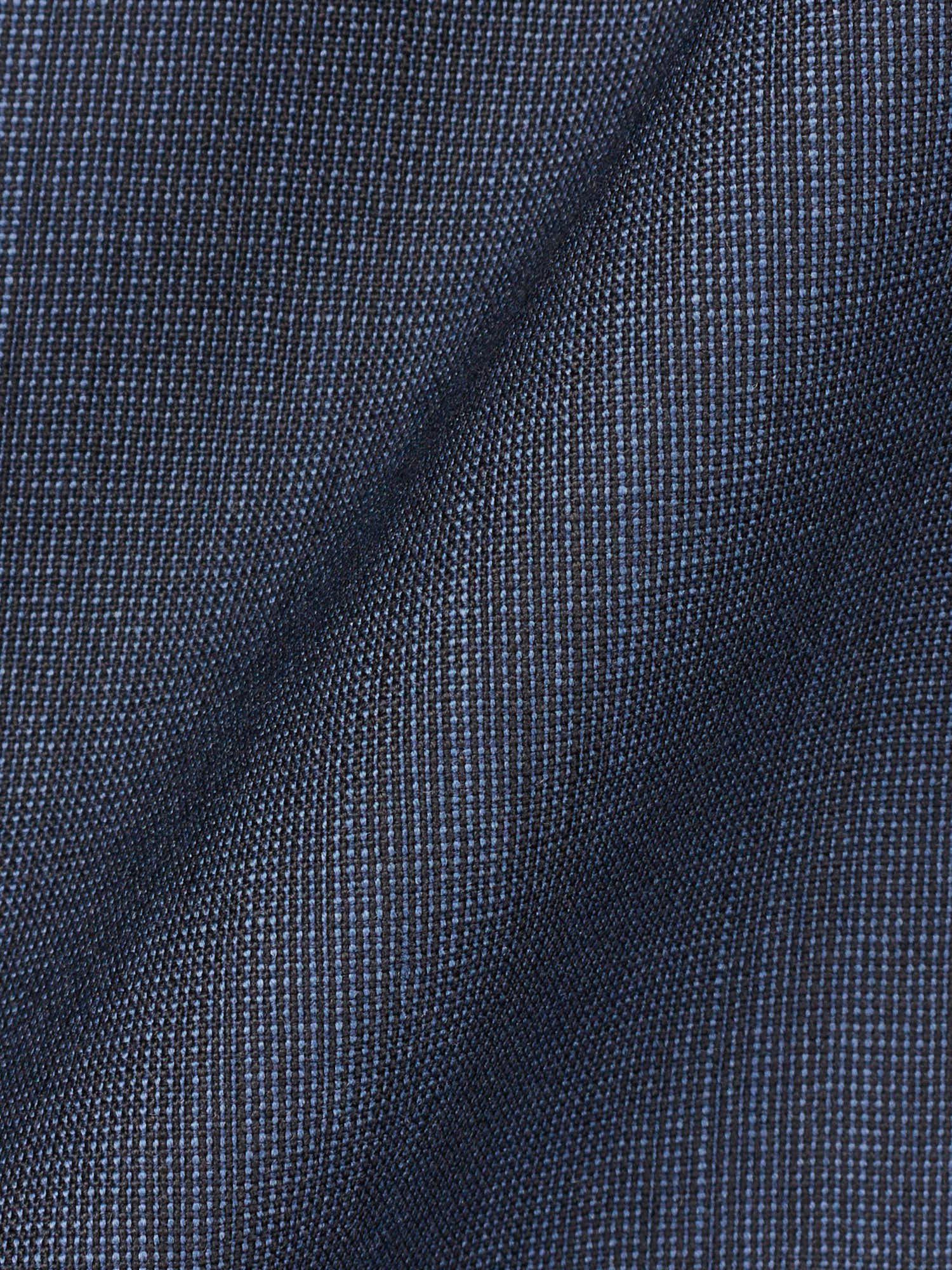 KITON Napoli Handmade Blue Wool Slim Fit Double Breasted Suit