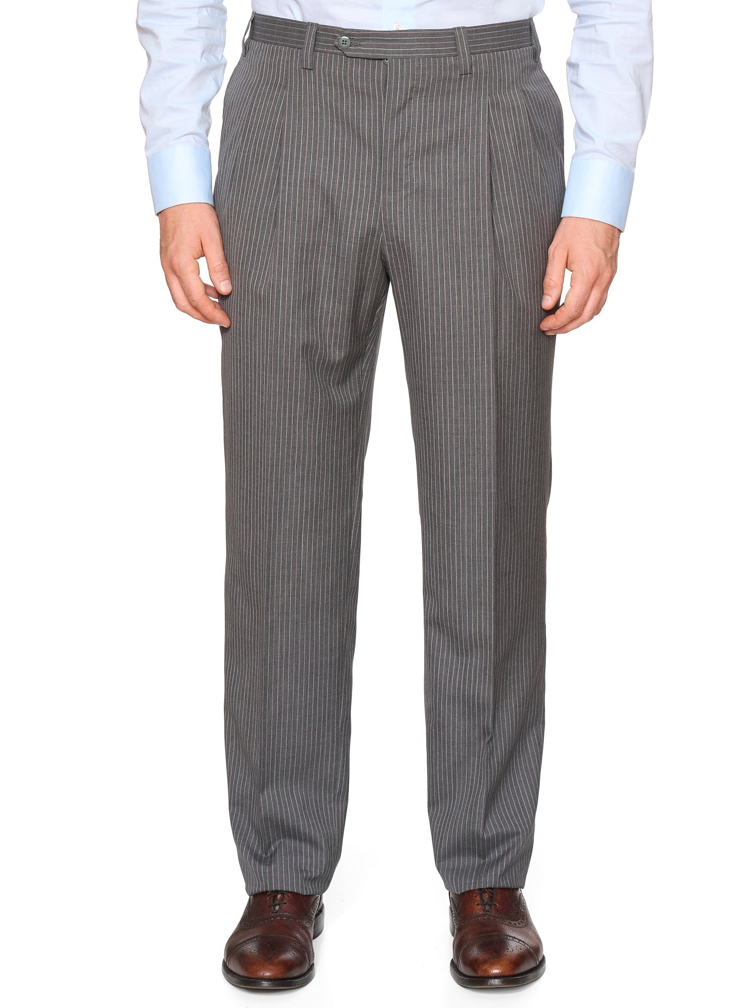 KITON Napoli Handmade Gray 14 Micron Wool Super 180's Suit