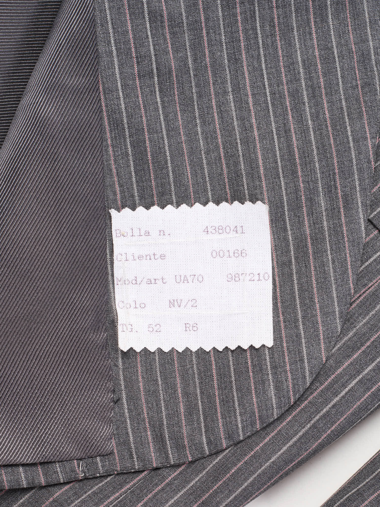 KITON Napoli Handmade Gray 14 Micron Wool Super 180's Suit