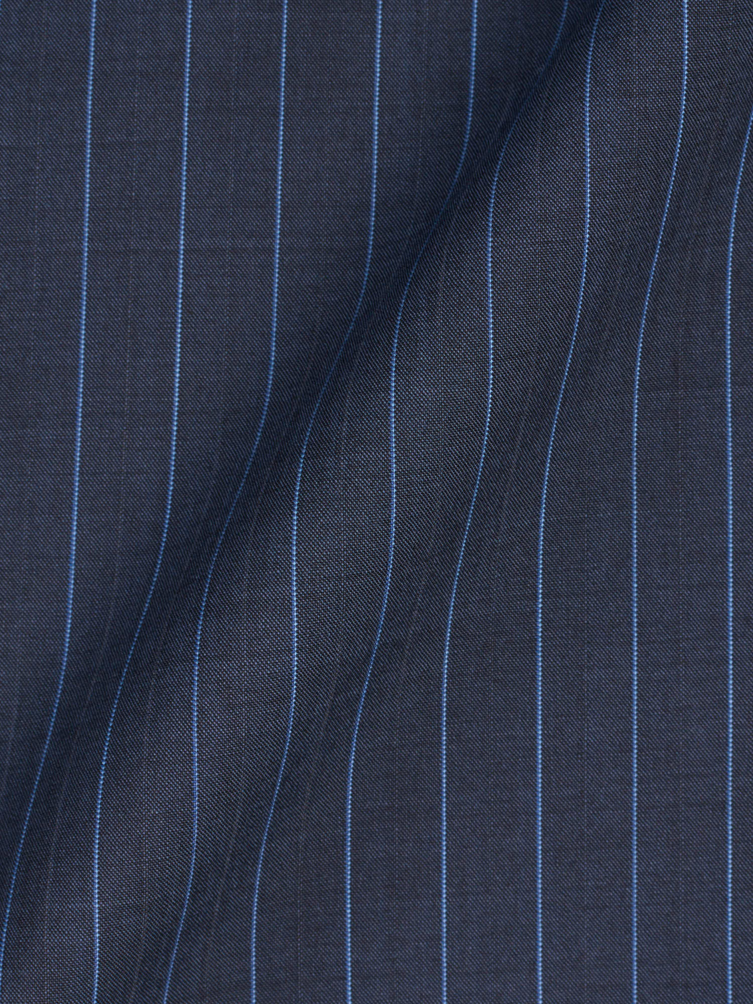 KITON Napoli Navy Pinstripe 14 Micron Super 180's Suit EU 52 NEW US 42